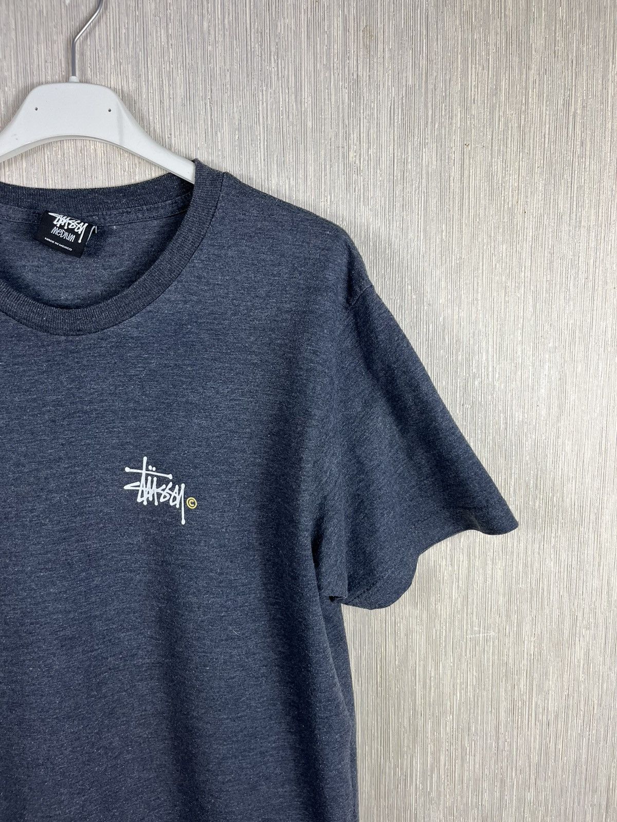 Stussy × Vintage Vintage Stussy stock back logo copyright rare tee t-shirt Size US M / EU 48-50 / 2 - 3 Thumbnail