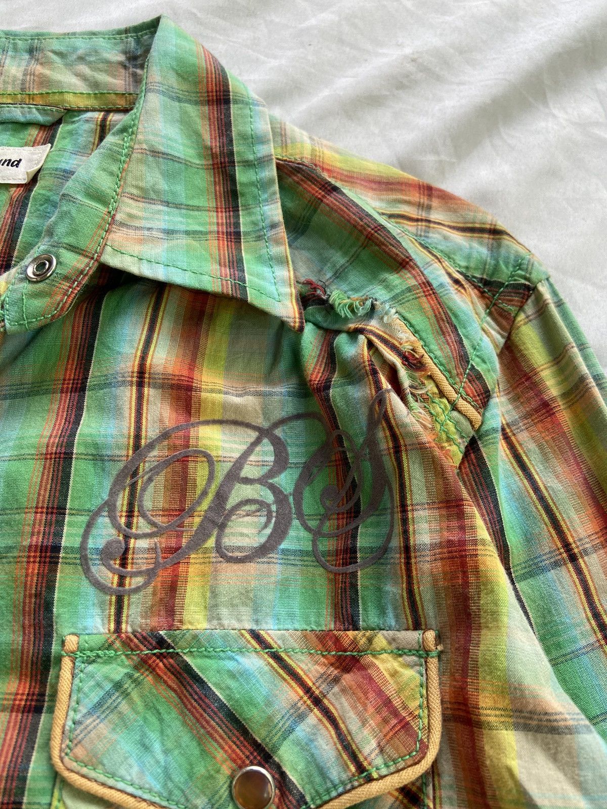 Japanese Brand BEACH SOUND BUTTON DOWN SHIRT Size US M / EU 48-50 / 2 - 6 Thumbnail