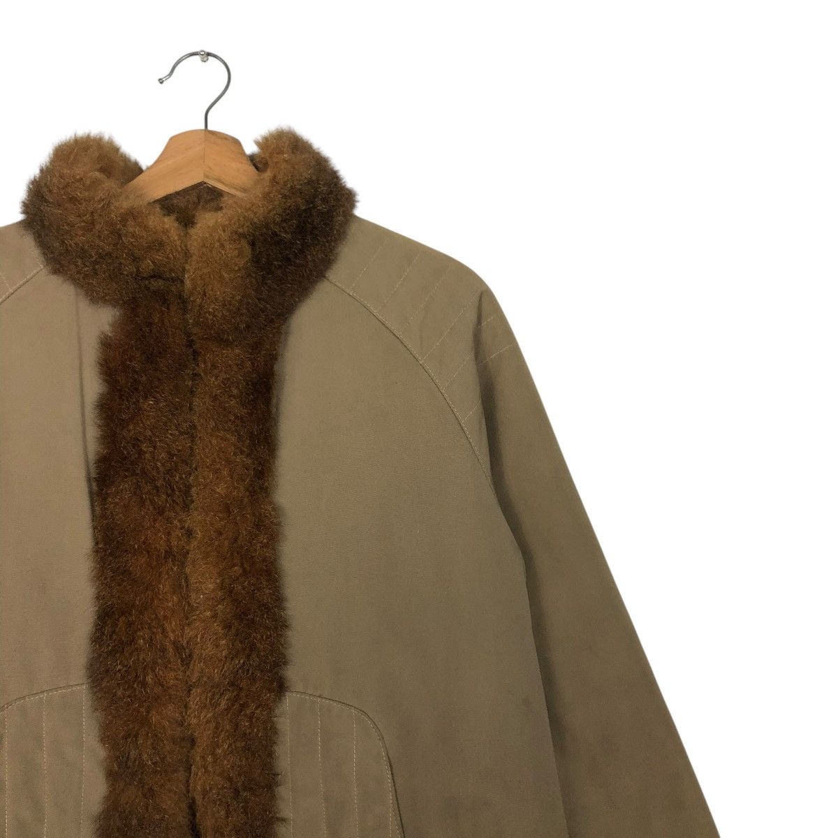 Japanese Brand VINTAGE CHORE JACKET MINK FUR BLANKET UNBRANDED ISSEY MIYAKE Size US M / EU 48-50 / 2 - 8 Thumbnail