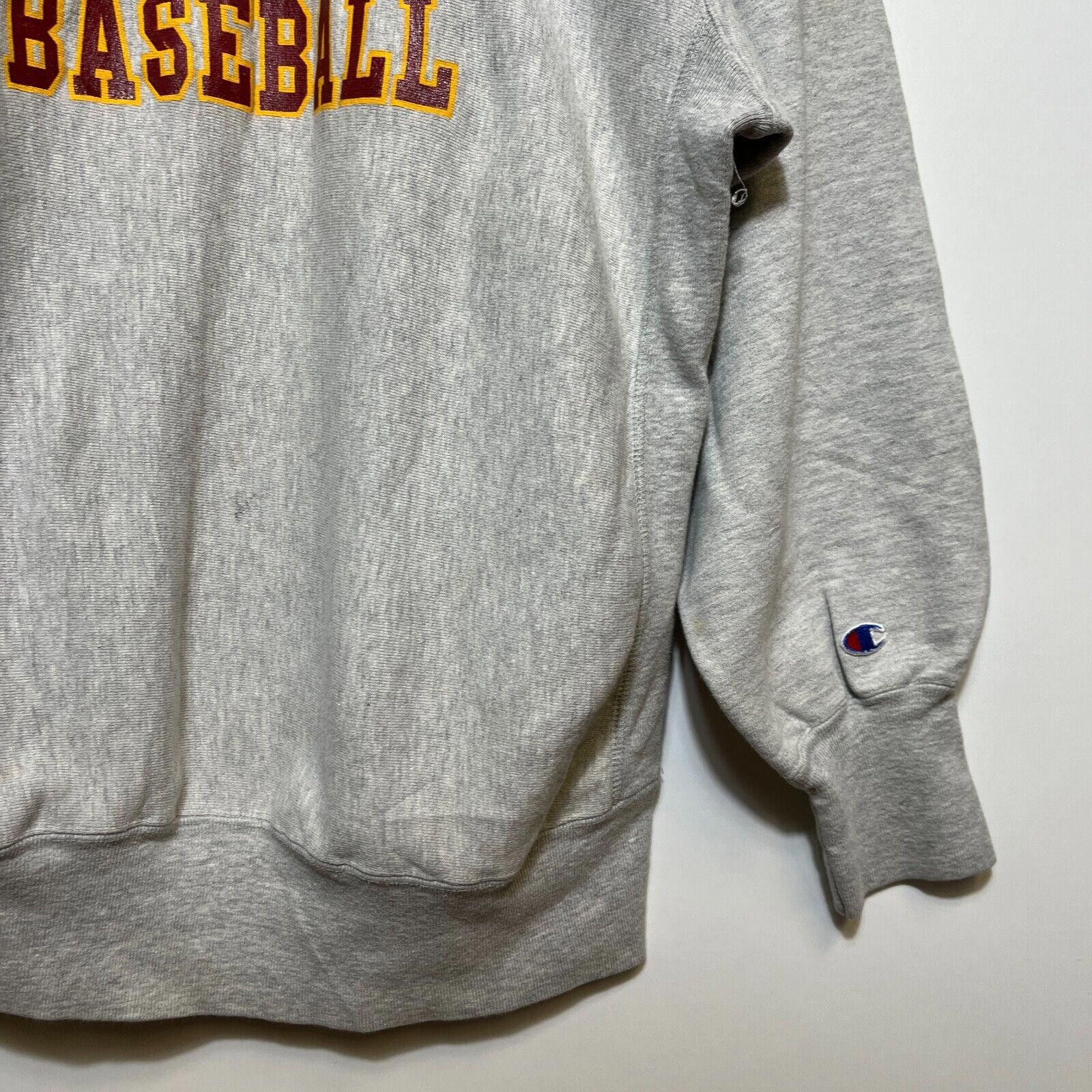Champion × Vintage 80s Minnesota Champion Reverse Weave Warmup Sweatshirt 2XL Size US 40 / EU 56 - 5 Thumbnail