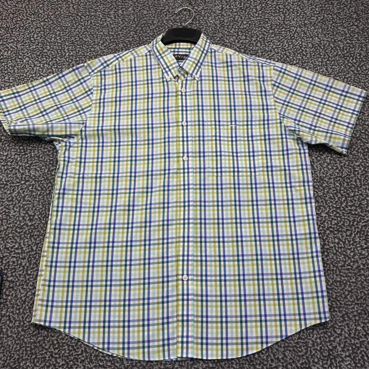Orvis Orvis Button Down Shirt Men Plaid Collared Cotton XL Size US XL / EU 56 / 4 - 1 Thumbnail