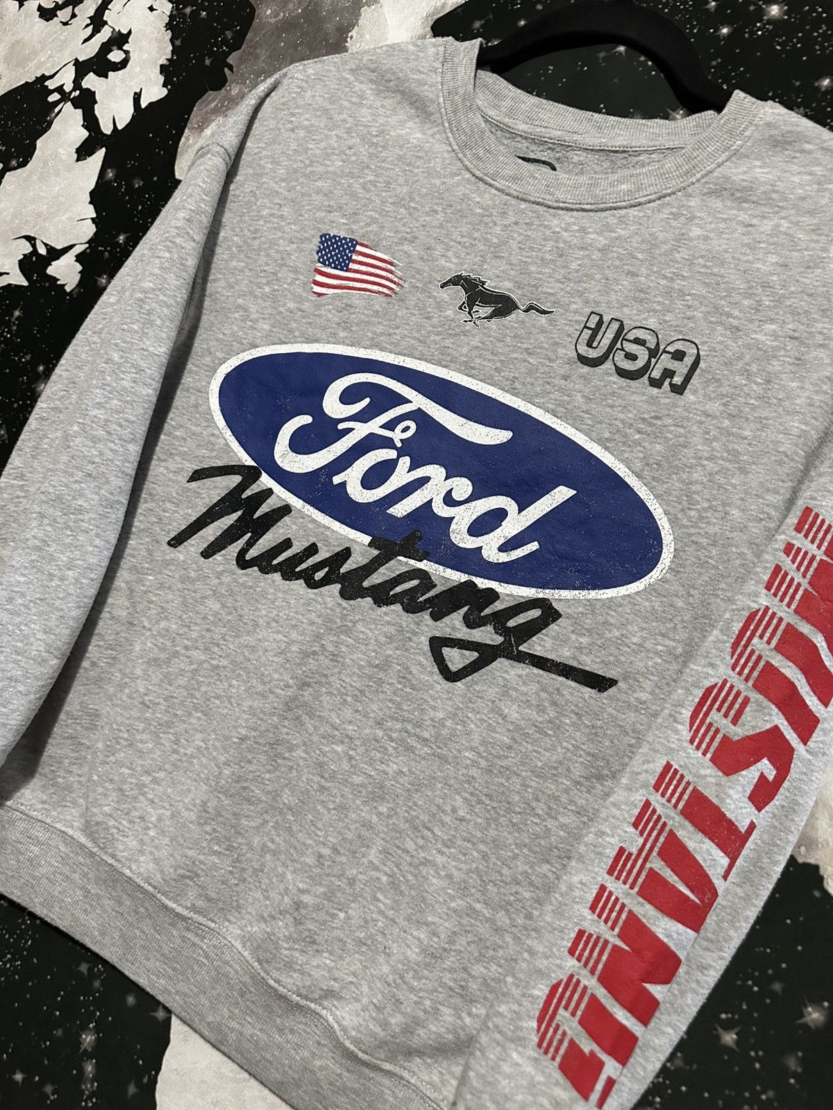 Ford Ford Mustang Womens Crewneck Sweatshirt Size XXS / US 00 / IT 34 - 2 Thumbnail