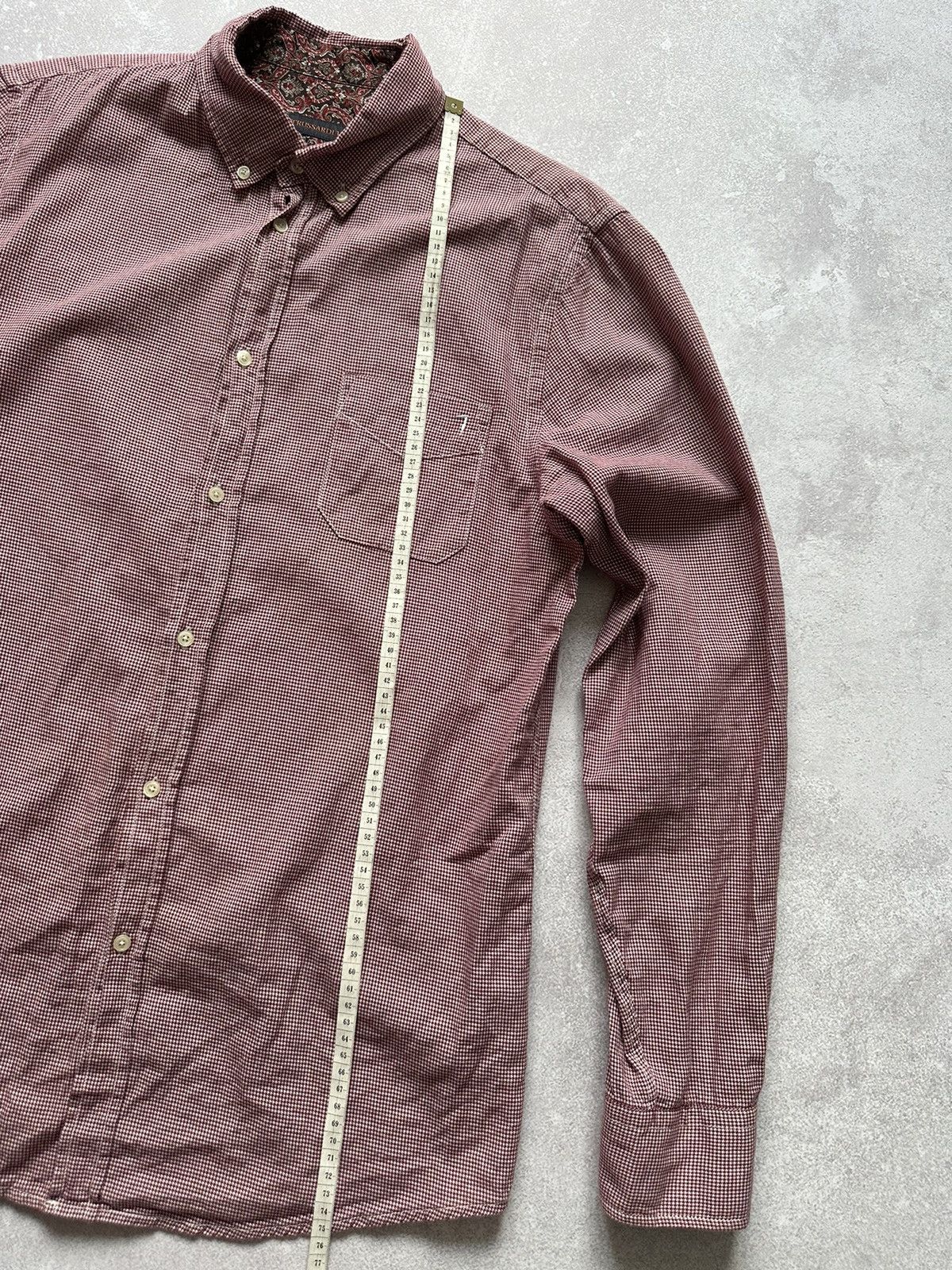 Trussardi × Vintage Shirt Long sleeve Trussardi Jeans Vintage Streetwear size 42 Size US L / EU 52-54 / 3 - 5 Thumbnail