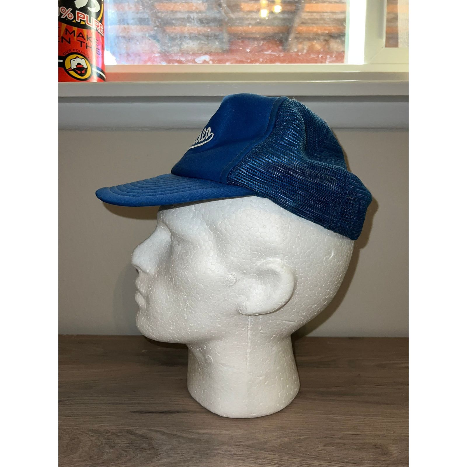 Vintage Vintage F&M Video Blue Trucker Hat Headwear Snapback VTG OS Size ONE SIZE - 5 Thumbnail