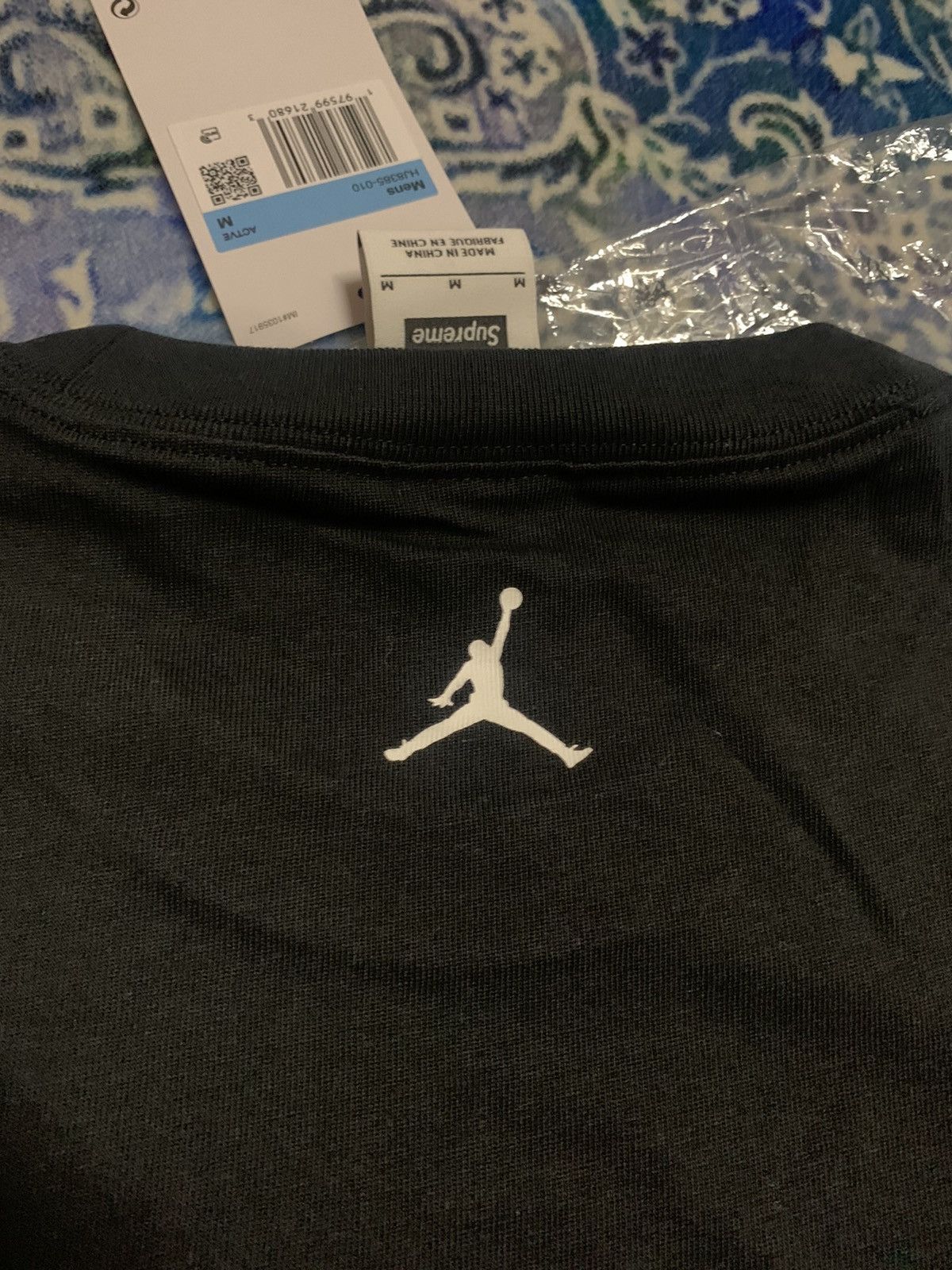 Nike × Supreme Supreme Jordan “Biggie” Tee Size US M / EU 48-50 / 2 - 6 Thumbnail