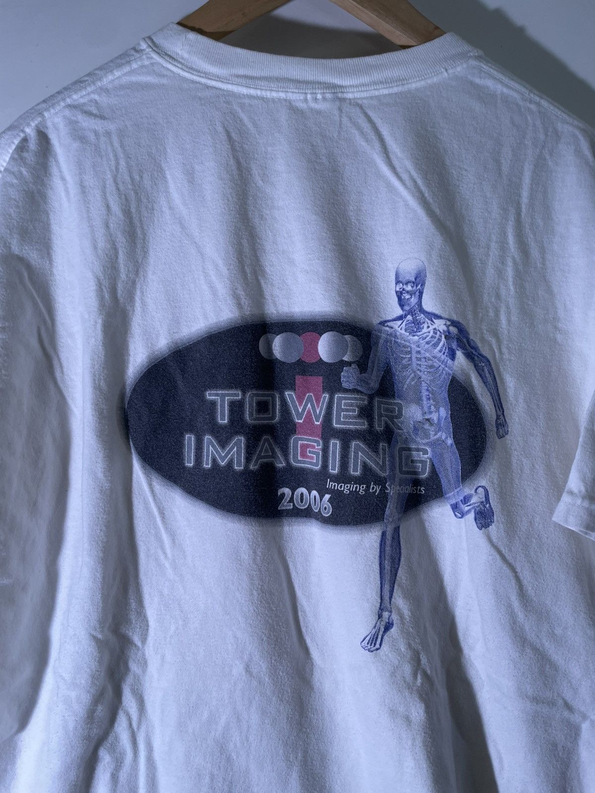 Vintage 90’s 2000’s Y2K VTG Vintage Tower Imaging Anatomy Tee Shirt Size US XL / EU 56 / 4 - 3 Thumbnail