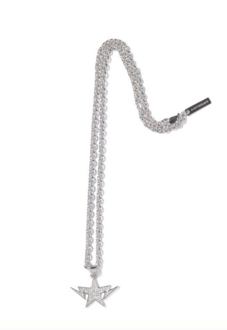 Bape A bathing ape Bape TWIN STA NECKLACE Size ONE SIZE - 1 Thumbnail