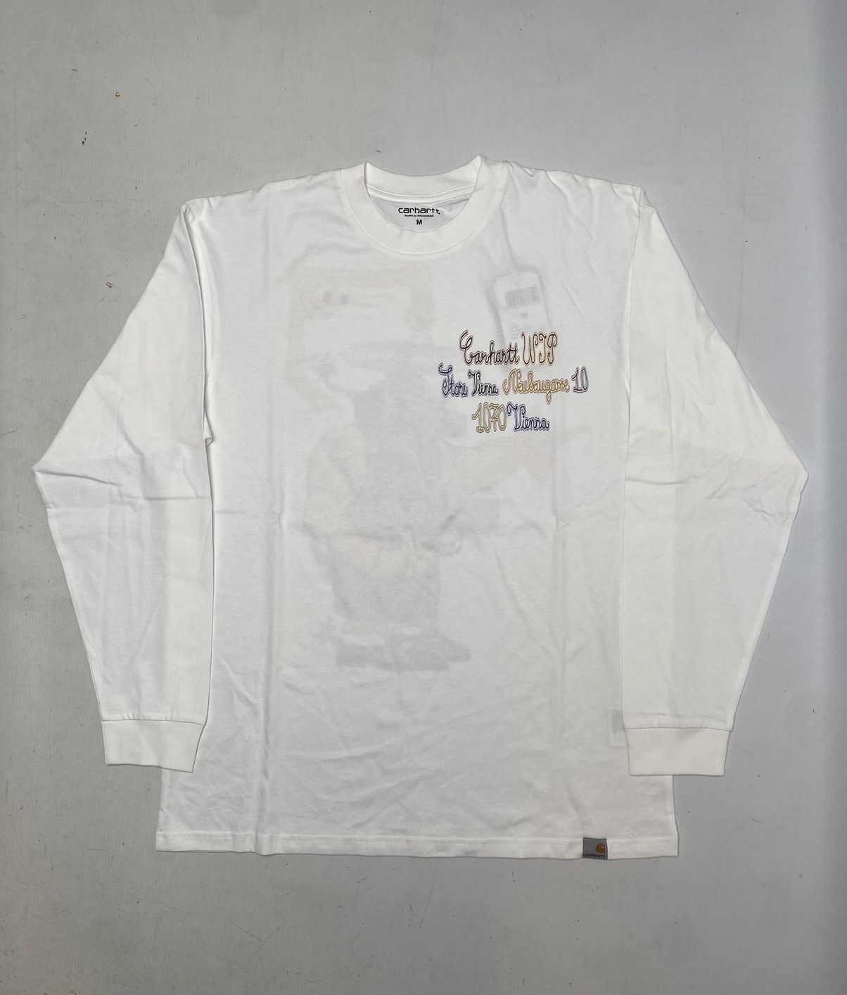 Carhartt Wip Carhartt WIP open store Vienna szie M long sleeve tee new Size US M / EU 48-50 / 2 - 1 Thumbnail