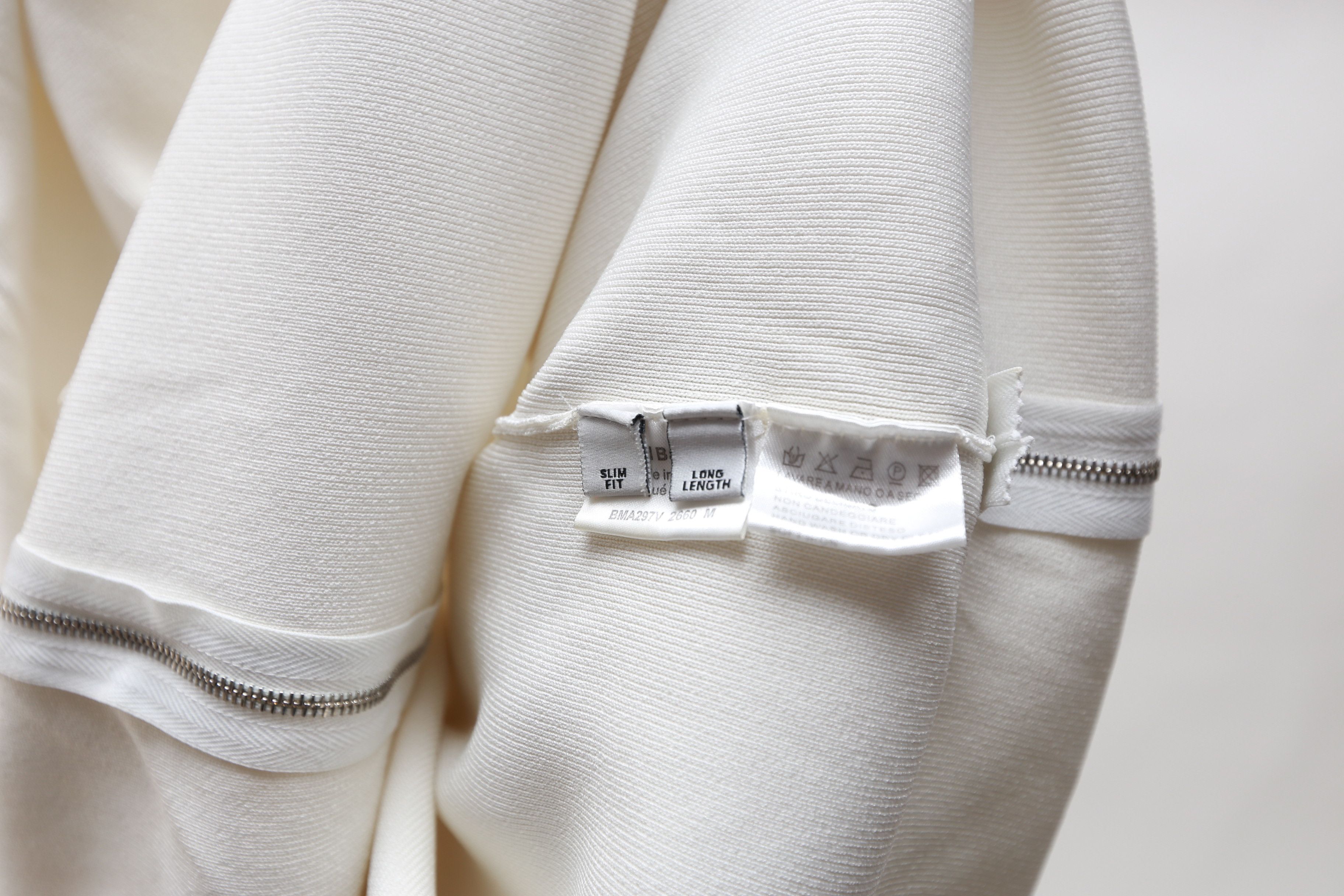 Neil Barrett Knit Zipper Long T-Shirt Size US L / EU 52-54 / 3 - 4 Thumbnail