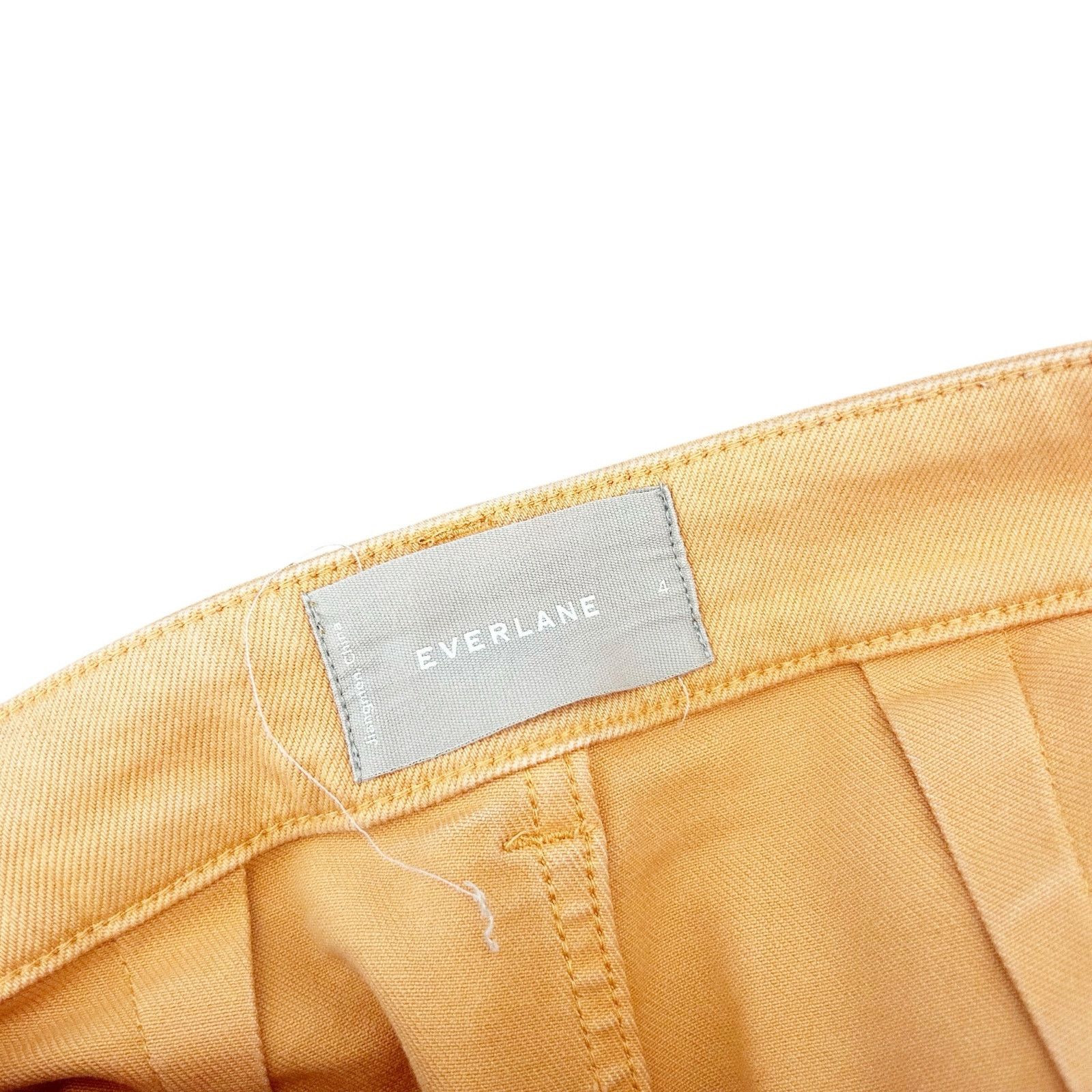 Everlane Everlane Orange Denim Shorts Sz 4 Size 27" / US 4 / IT 40 - 2 Thumbnail