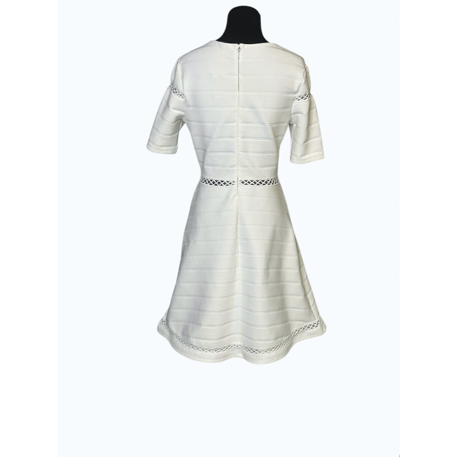Topshop TOPSHOP white bandage skater mini dress size 6 Size M / US 6-8 / IT 42-44 - 15 Thumbnail