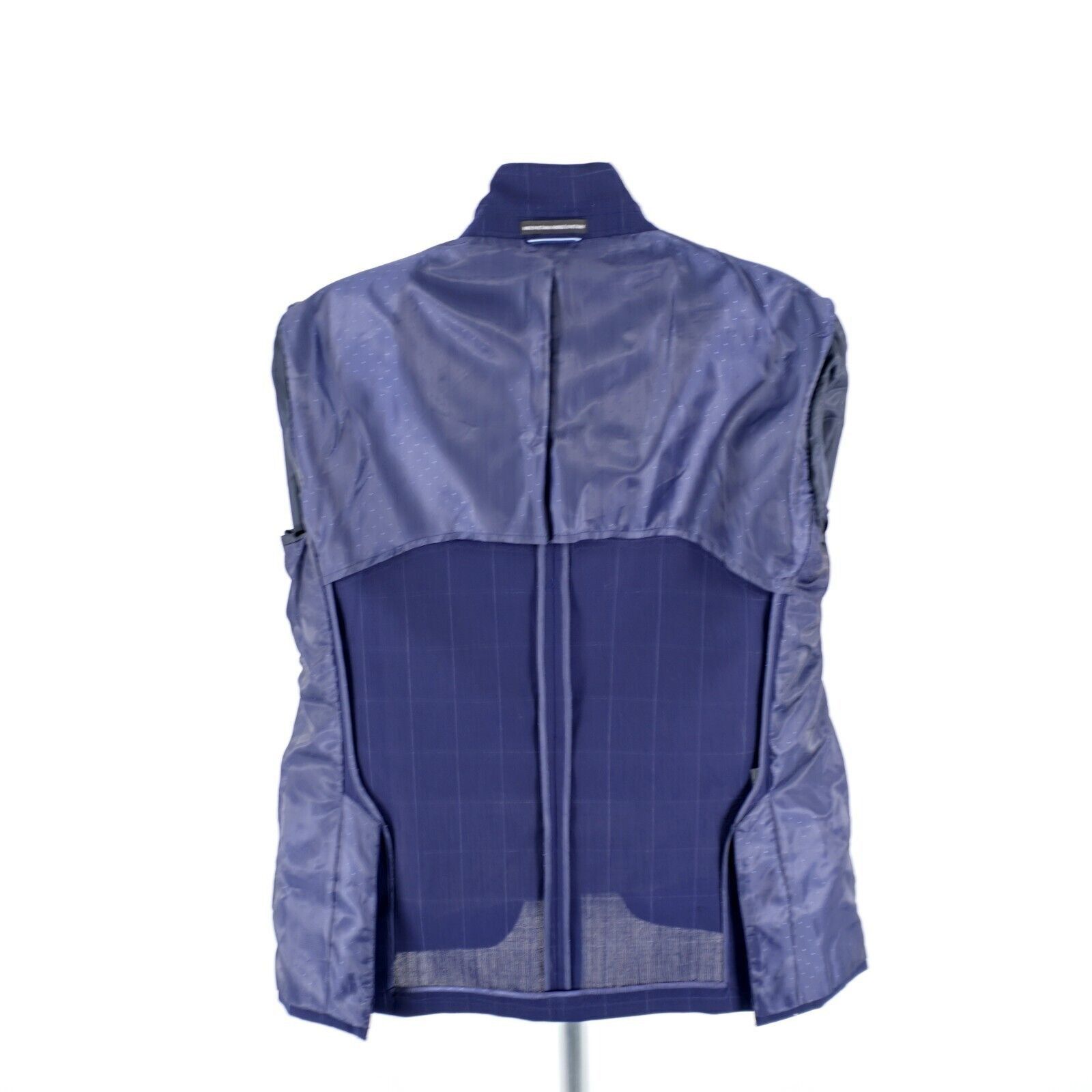 Tommy Hilfiger Tommy Hilfiger Blue Wool Polyester Unconstructed Shoulder Wi Size 42R - 15 Thumbnail