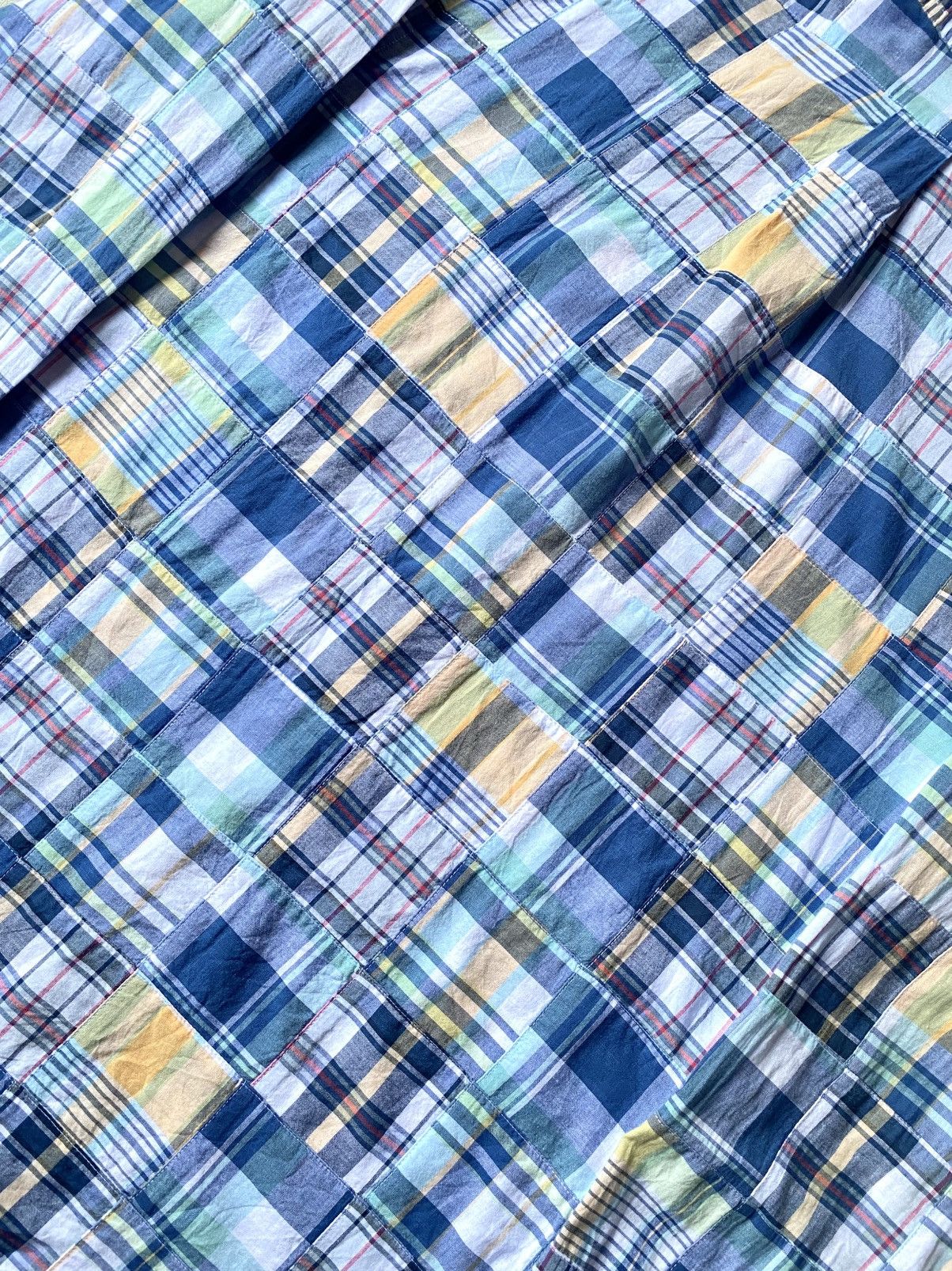Brooks Brothers × Designer Brooks brother patchwork shirt button up Size US L / EU 52-54 / 3 - 7 Thumbnail
