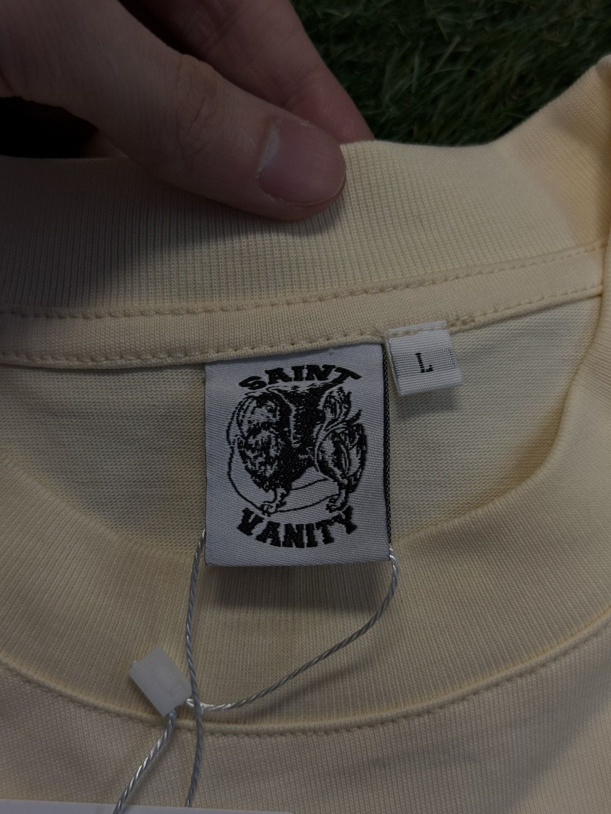 Saint Vanity Saint Vanity Cream Stable 2.0 Tee Shirt Size L (NEW) Size US L / EU 52-54 / 3 - 6 Thumbnail