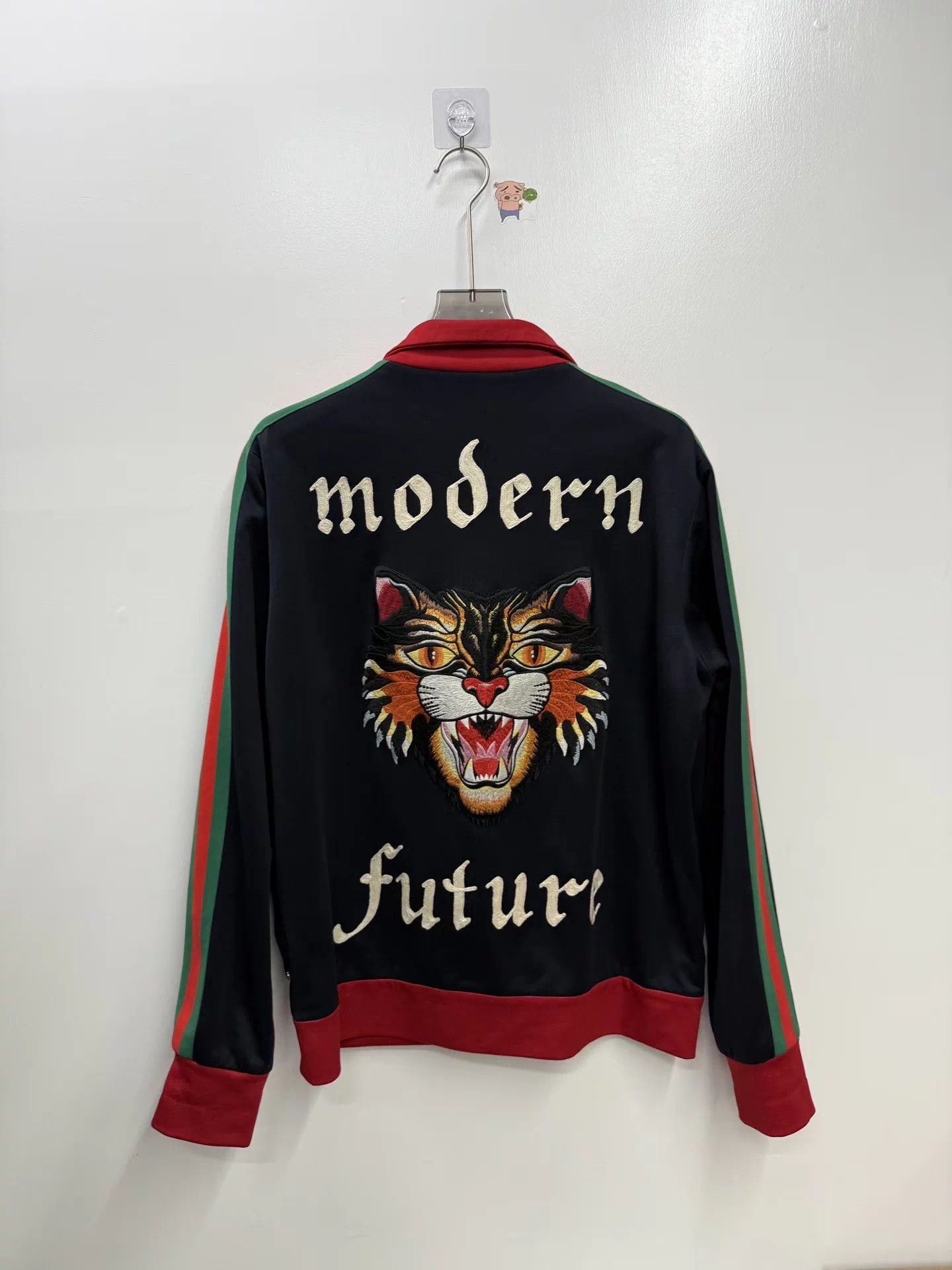 Gucci Gucci Classic Cat Head Embroidered Track Jacket Runway New Size US L / EU 52-54 / 3 - 4 Thumbnail