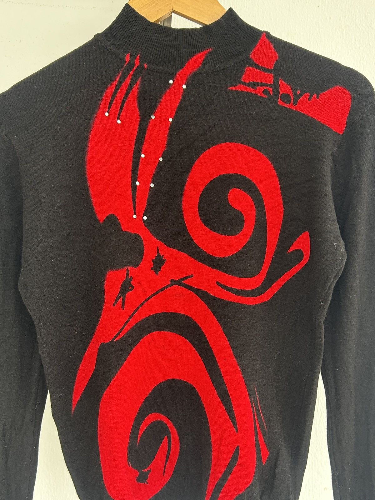 Japanese Brand Japan Leomarina Art Knitwear Black Size S / US 4 / IT 40 - 3 Thumbnail