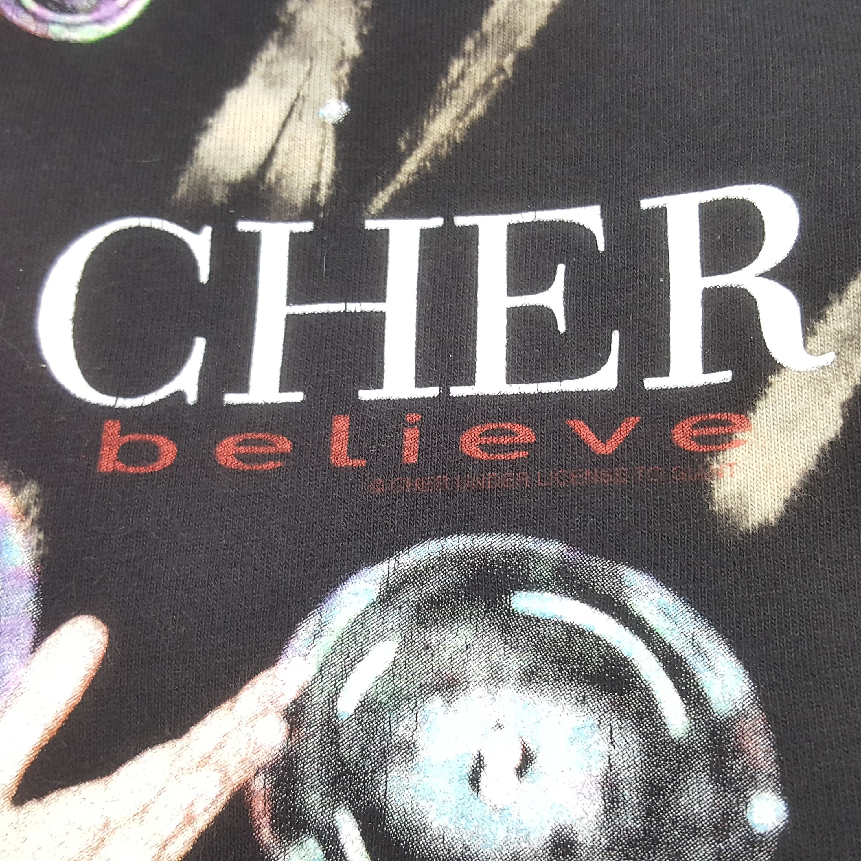Band Tees Vintage Cher Believe Tour Singer Tshirt Size US XL / EU 56 / 4 - 8 Thumbnail
