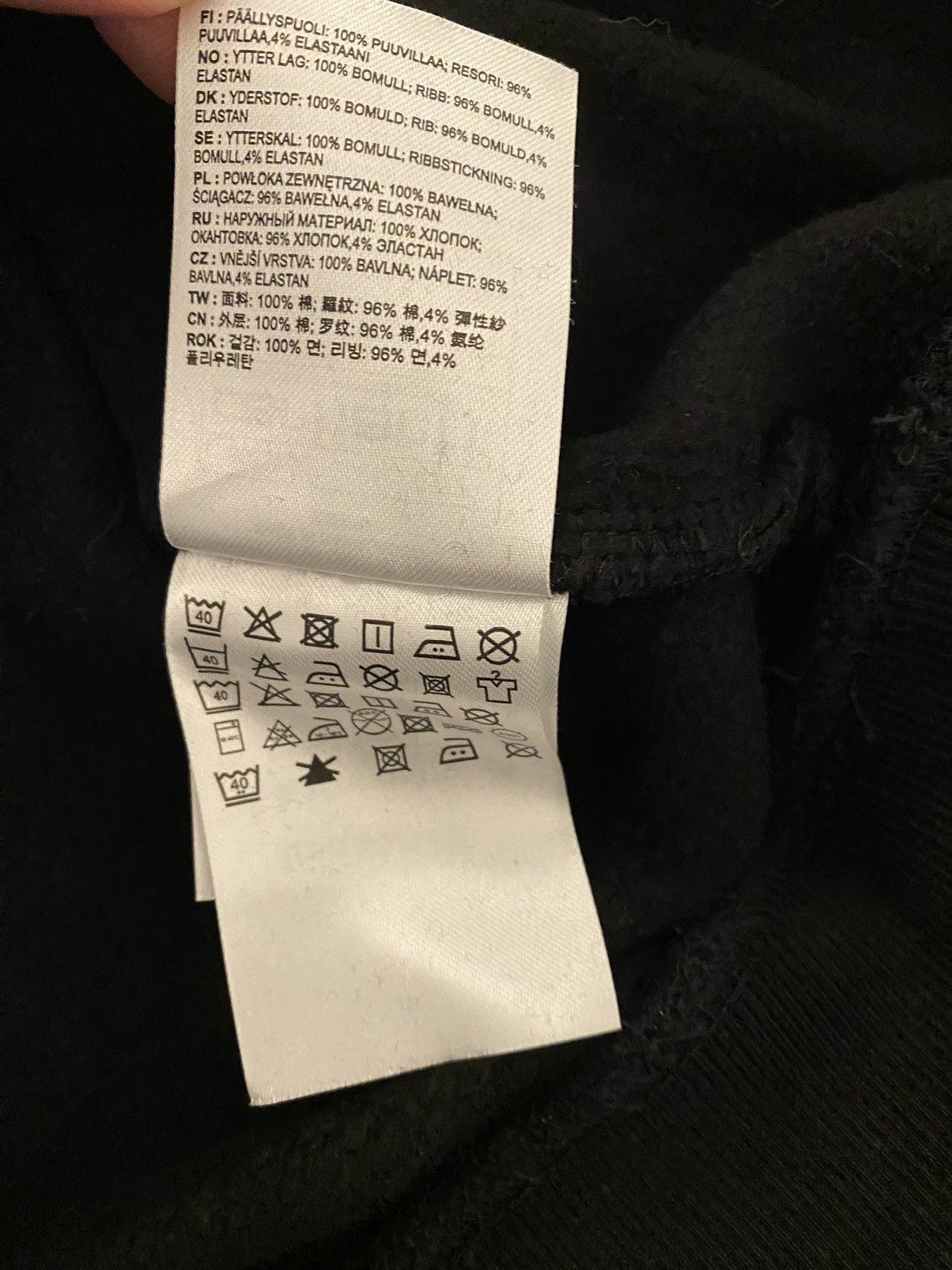 Carhartt Wip Carhartt WIP Pocket Sweatshirt XL Black Size US XL / EU 56 / 4 - 9 Thumbnail
