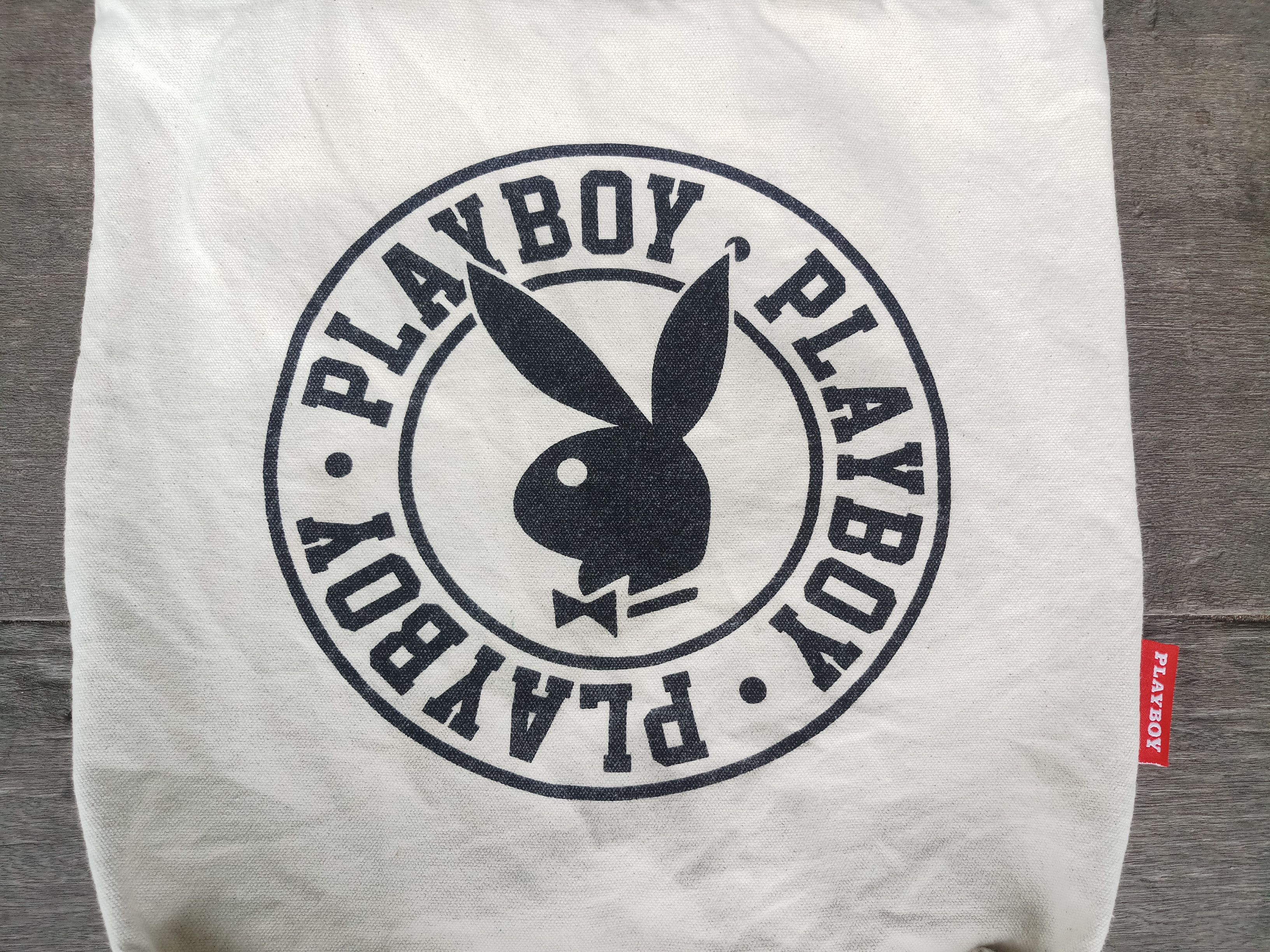 Playboy Vintage PLAYBOY tote bag,made in japan Size ONE SIZE - 2 Thumbnail