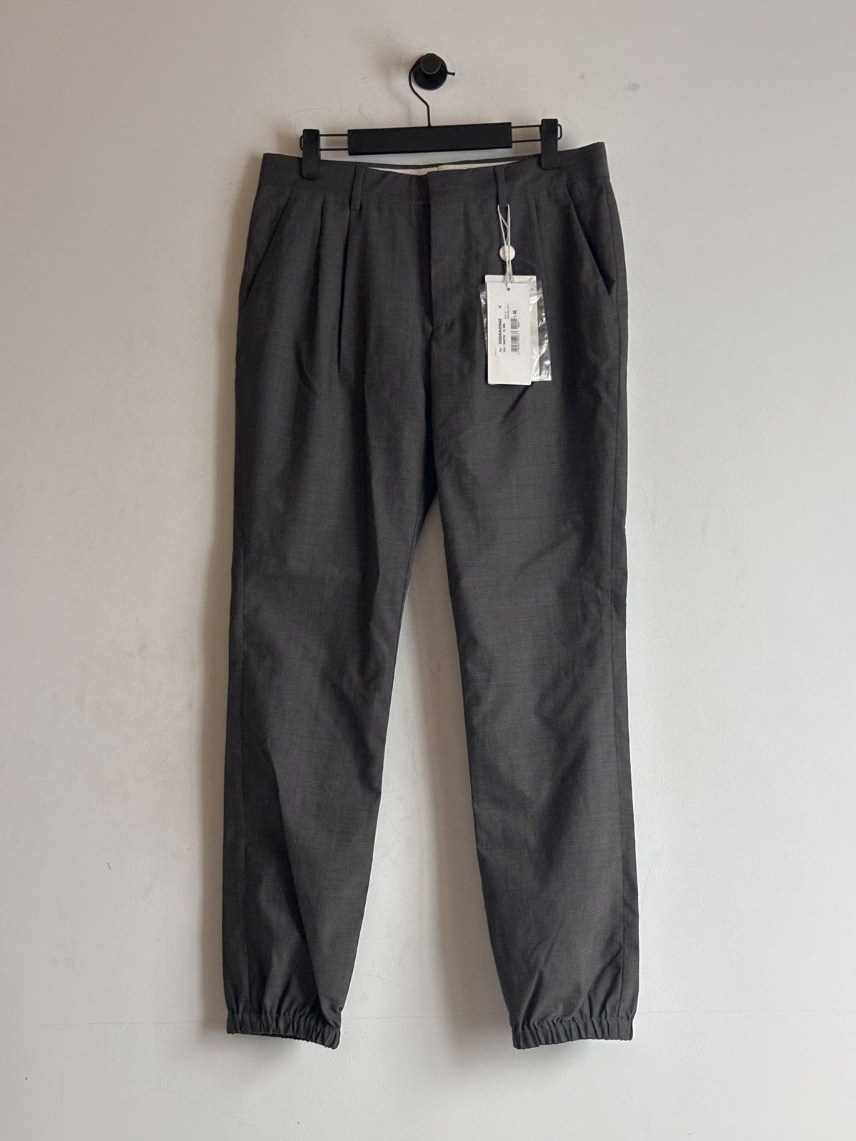Maison Margiela Maison Margiela｜AW2016 Worsted Wool Jogger Pants Size US 29 - 1 Thumbnail