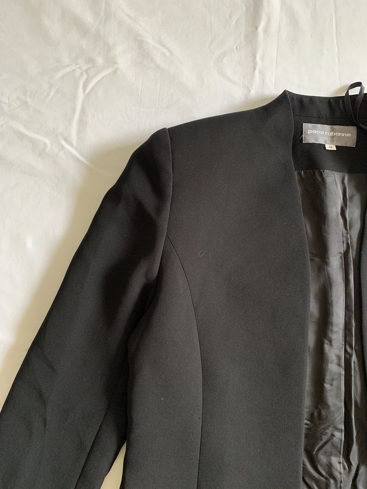 Paco Rabanne Paco Rabanne Open Front Blazer Size S / US 4 / IT 40 - 7 Thumbnail