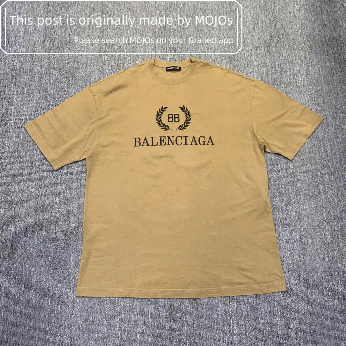 Balenciaga Balenciaga Logo Food Program Oversized Tee mojos1313 Size US XS / EU 42 / 0 - 1 Thumbnail