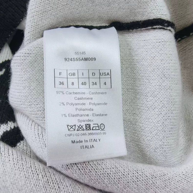 Dior Dior black cashmere sweater from Dior-2507 Size US S / EU 44-46 / 1 - 4 Thumbnail