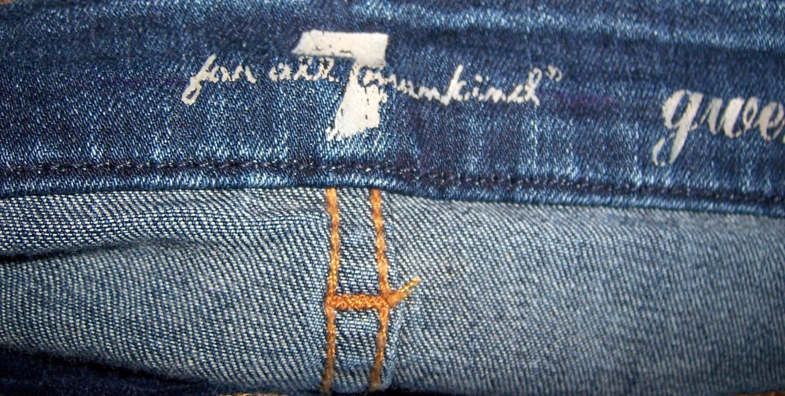 7 For All Mankind 7 For All Mankind Gwenevere High-Waist Ankle Skinny Jeans-26 Size 26" / US 2 / IT 38 - 4 Thumbnail