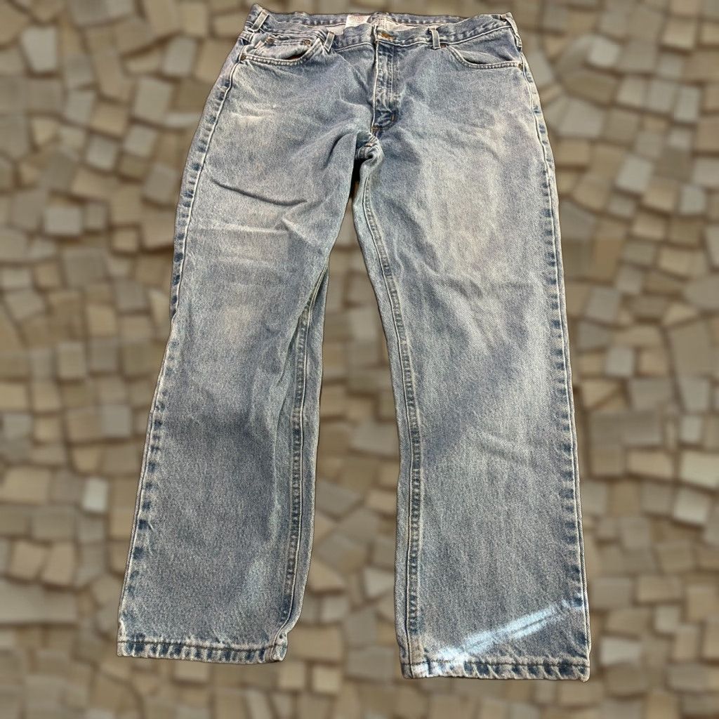 Carhartt Carhartt Jeans, Mens Size 40x30, Blue, Denim, Traditional Fit, Pockets, Straight, Regular Women? Size US 40 / EU 56 - 1 Thumbnail