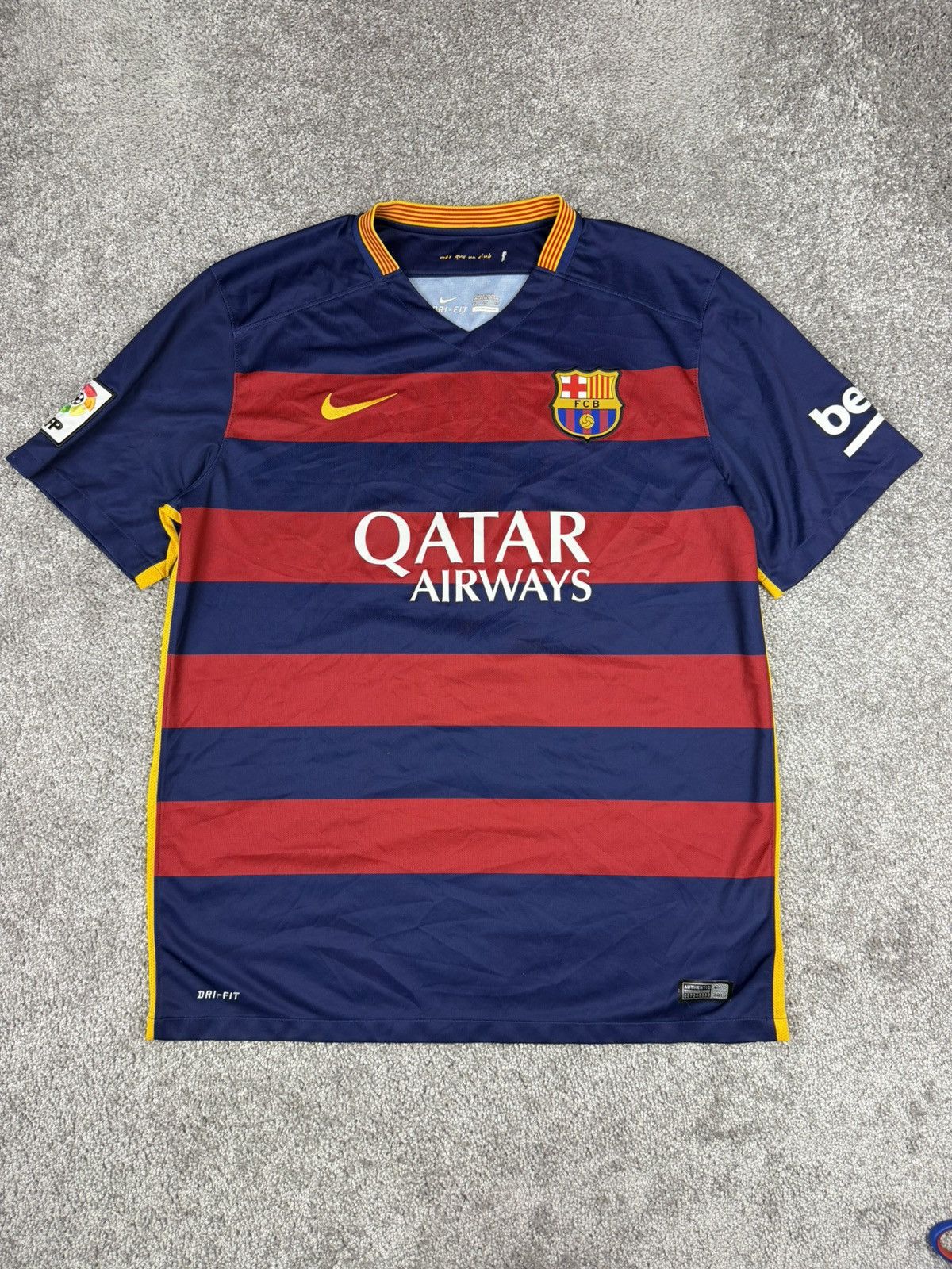 Nike Fc Barcelona Messi 2015 football jersey Size US XL / EU 56 / 4 - 1 Thumbnail