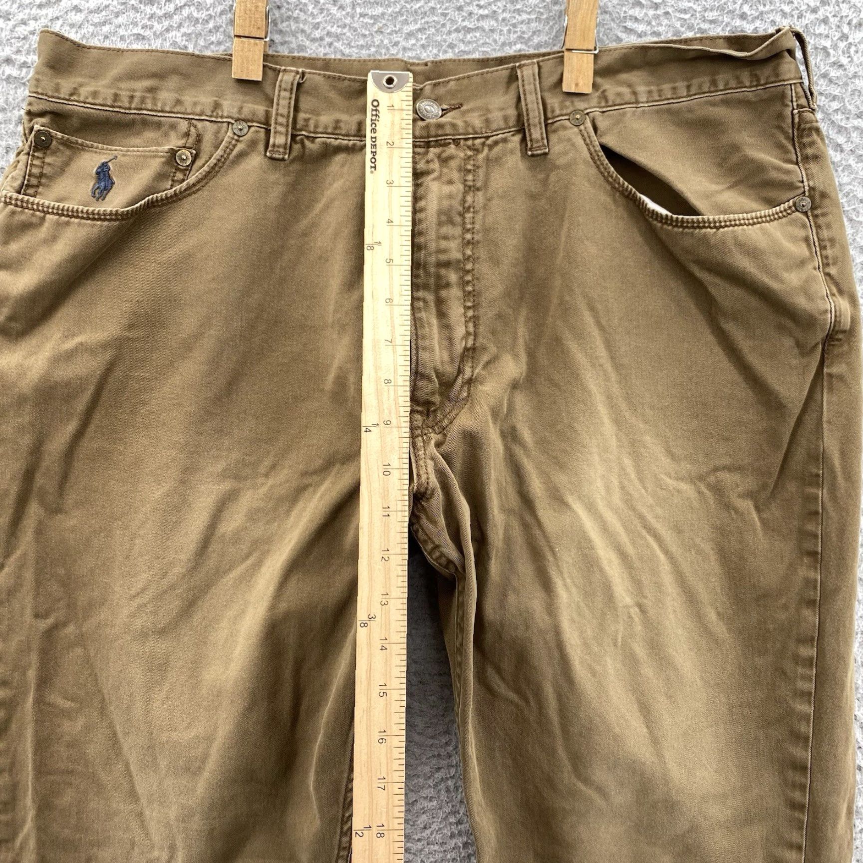 Polo Ralph Lauren Polo Ralph Lauren 650 Jeans 39x29 Brown Classic Preppy Y2k Men's 650 Straight Button Fly 36 Brown Jeans Polo Ralph Lauren 650 Size US M / EU 48-50 / 2 - 7 Thumbnail