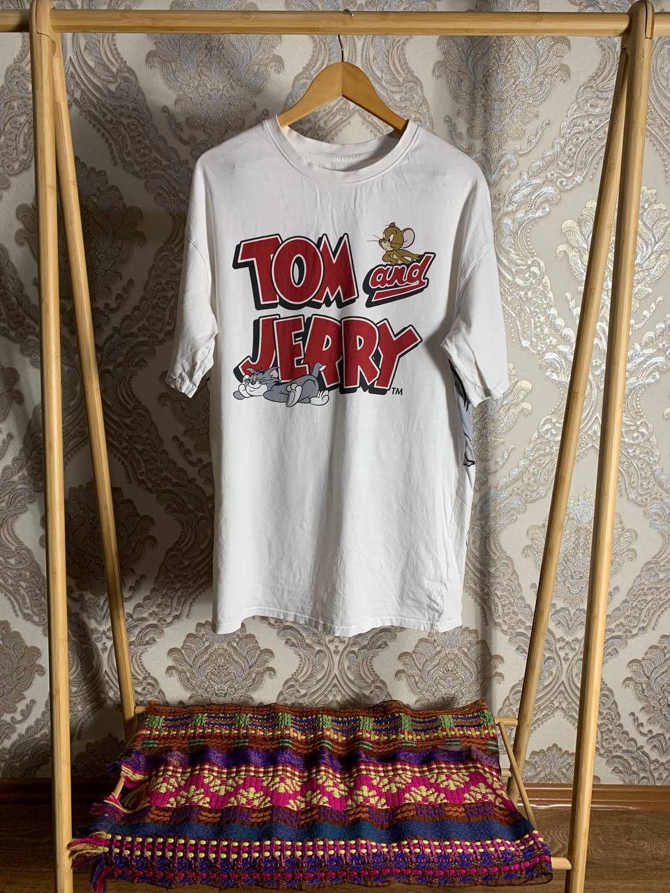 Cartoon Network Vintage Tom And Jerry Movie Retro Printed Double T-shirt Y2K Size US M / EU 48-50 / 2 - 1 Thumbnail
