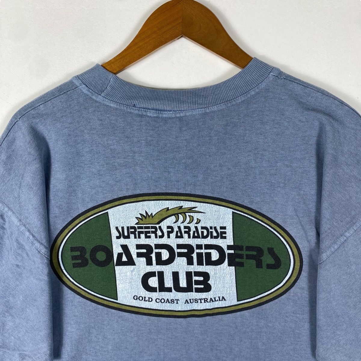 Vintage Vintage 90's SURFERS PARADISE Boardriders Club Surf Tee Size US M / EU 48-50 / 2 - 2 Thumbnail