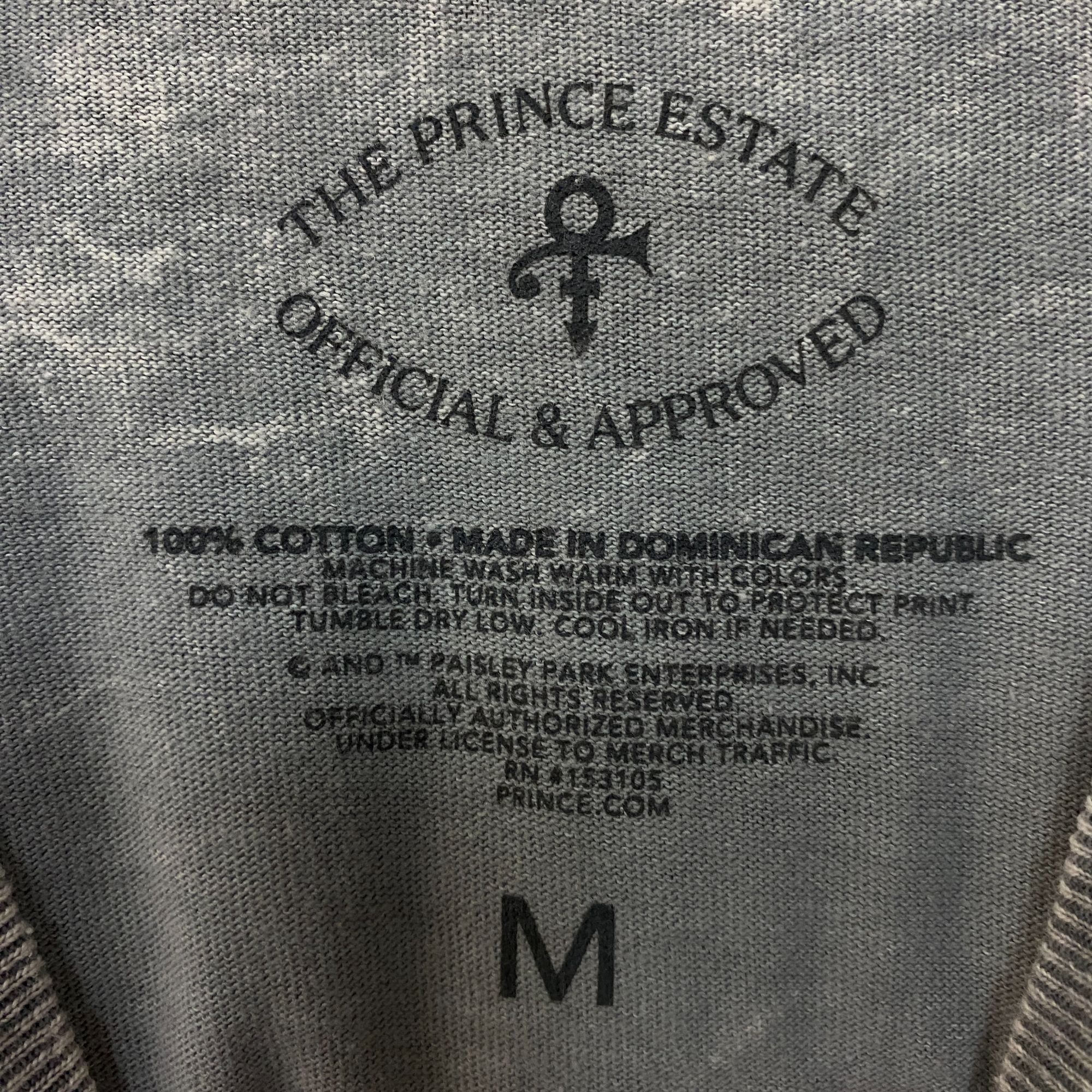 Band Tees Prince Purple Rain Acid Wash Graphic T-Shirt Medium Size US M / EU 48-50 / 2 - 4 Thumbnail