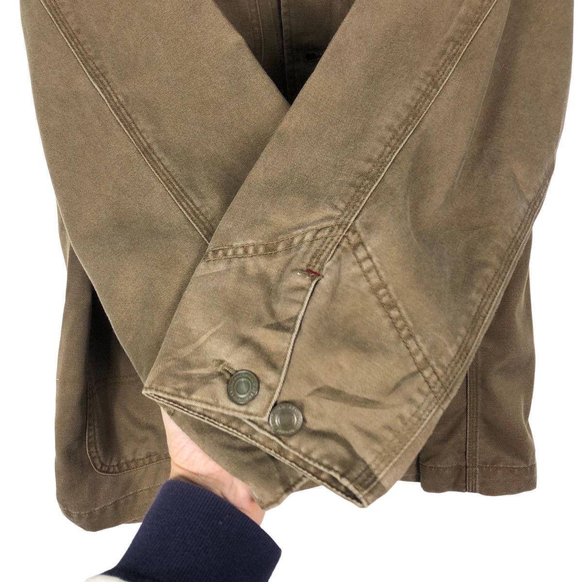 Japanese Brand 🔥Vtg Duck Canvas Chore Jacket Second Club Issey Miyake Size US L / EU 52-54 / 3 - 13 Thumbnail
