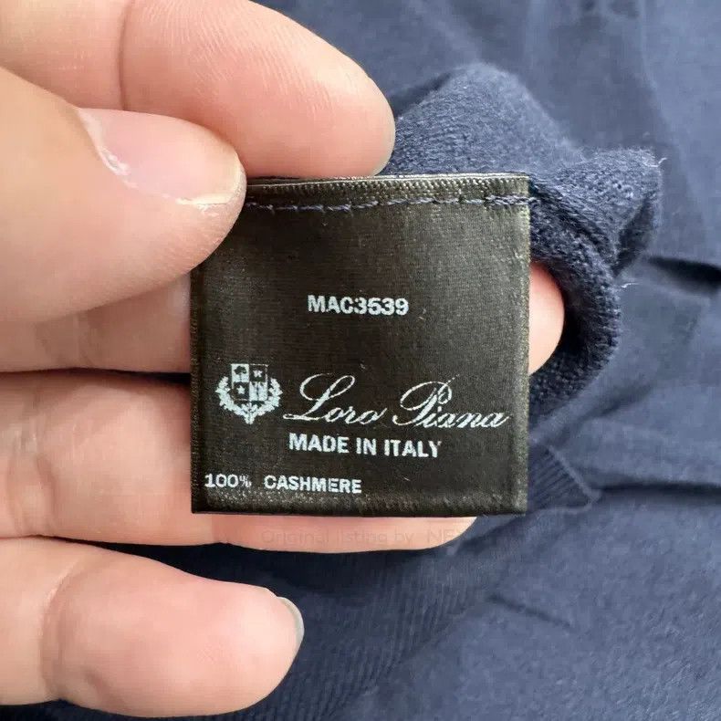 Loro Piana Loro Piana V-Neck Cashmere Knit Sweater Size US XXL / EU 58 / 5 - 3 Thumbnail