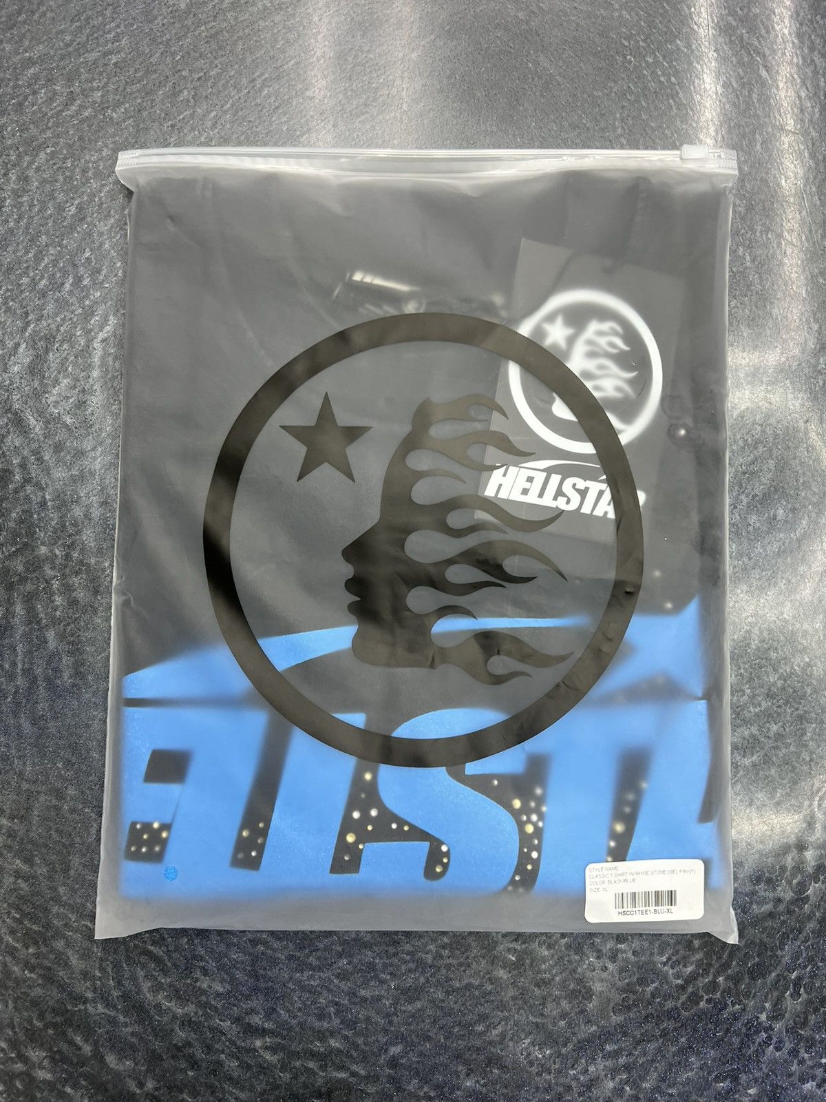 HELLSTAR Hellstar Rhinestone Classic Gel T-Shirt (Unreleased) Size US XL / EU 56 / 4 - 7 Thumbnail