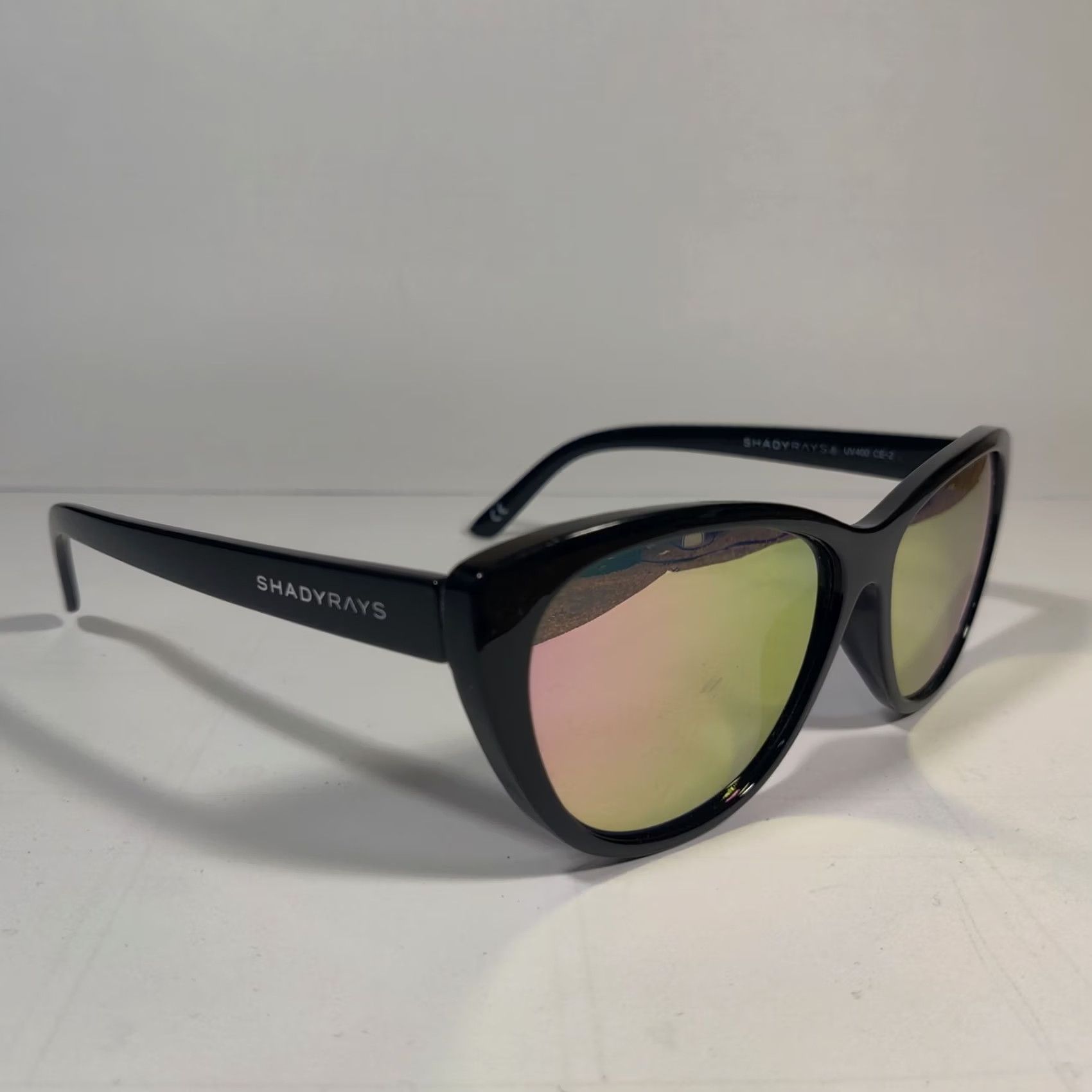 Vintage Shady Rays Polarized Sunglasses Black UV400 CE-2 Men Size ONE SIZE - 2 Thumbnail