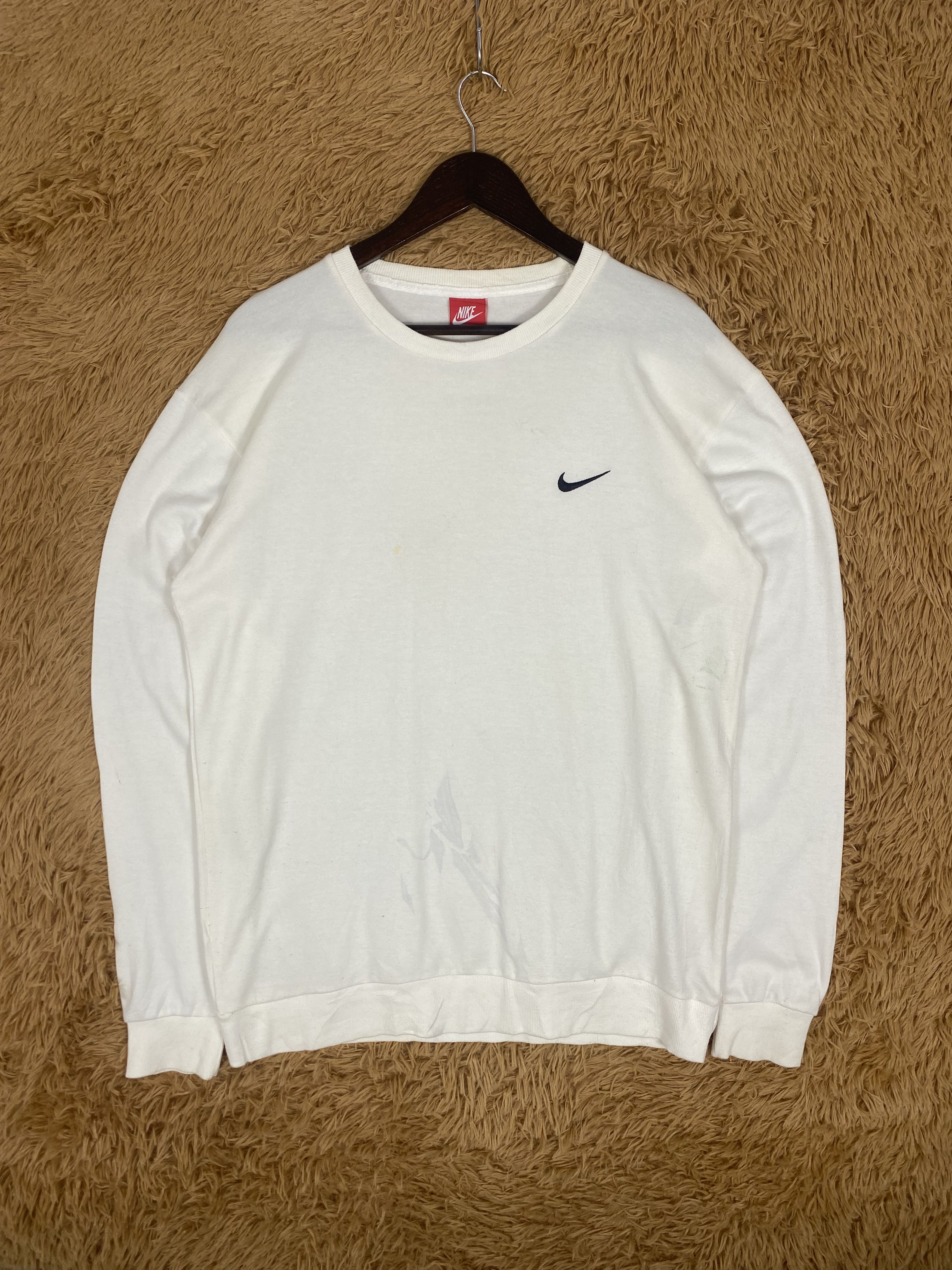 Nike × Vintage Vintage Nike Swoosh Sweatshirts PS0053 Size US S / EU 44-46 / 1 - 1 Thumbnail
