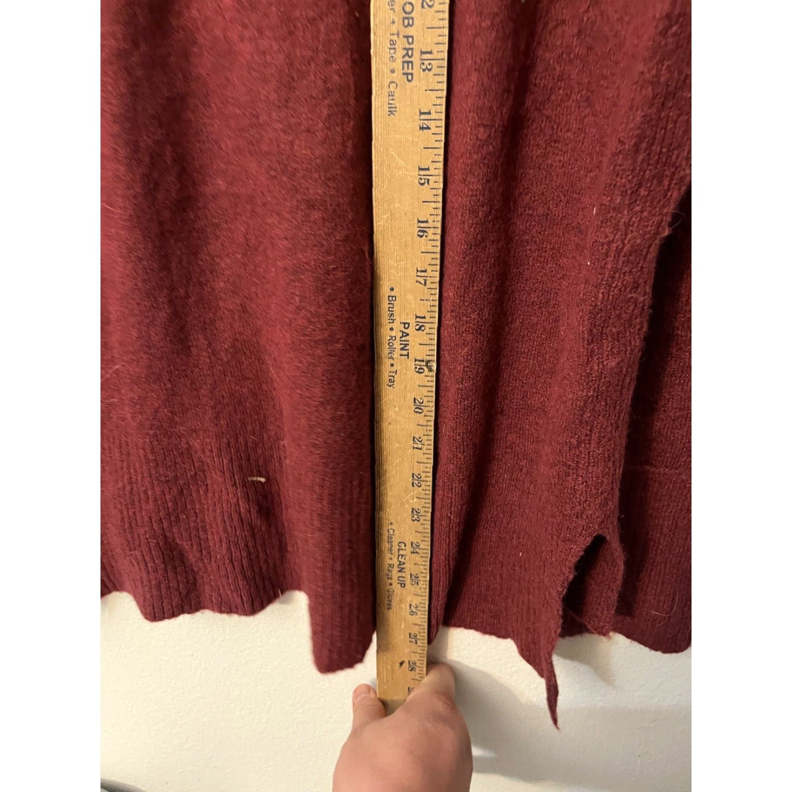 J.Crew J.CREW Turtleneck Sweater Women XS Red Maroon Side Slits H4131 Pullover Sweater Vintage/90s (if applicable) Mens Womens Size XS / US 0-2 / IT 36-38 - 7 Thumbnail