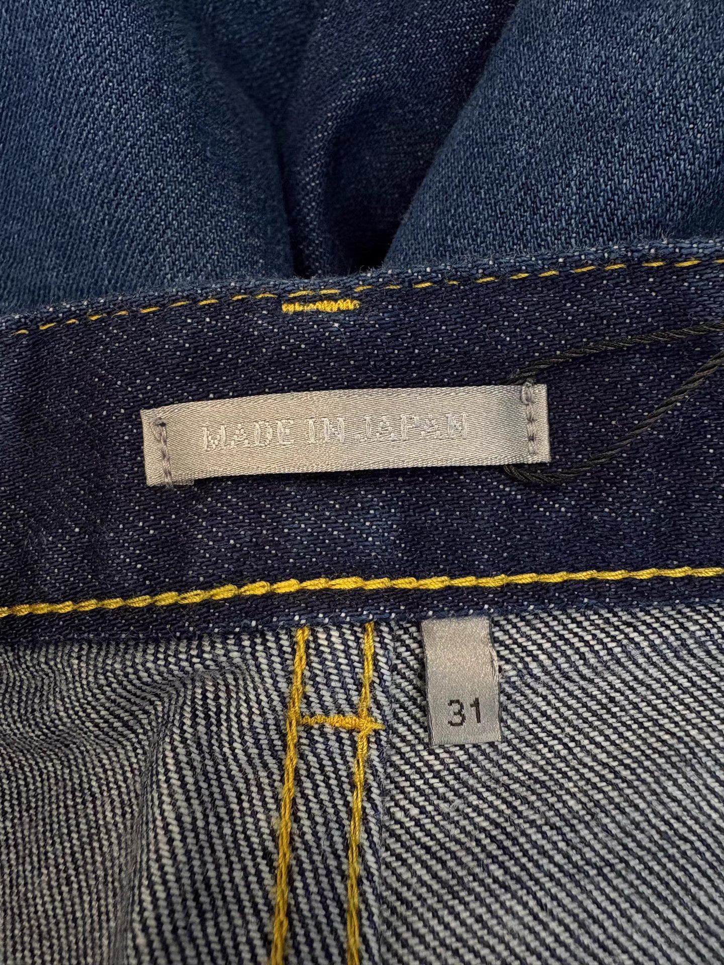 Dior DIOR Embroidered Slogan Jeans K1 Size US 31 - 4 Thumbnail