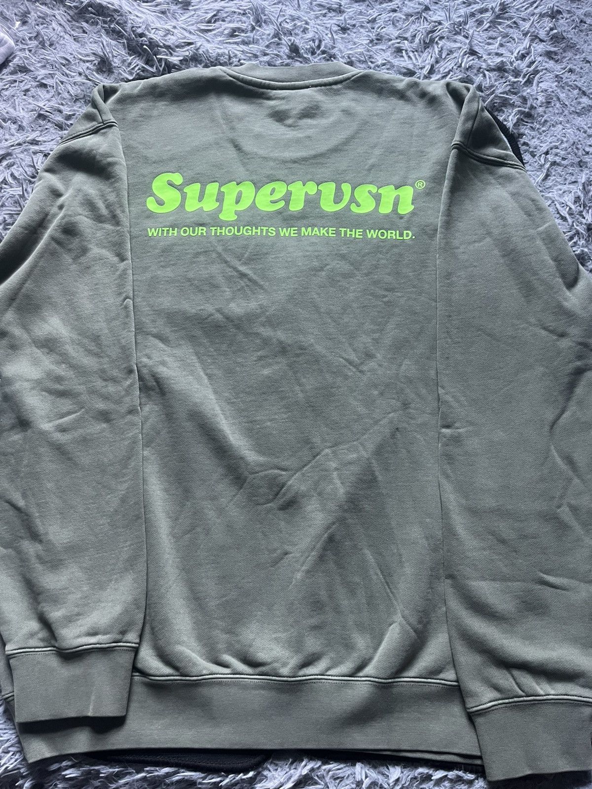 Other Supervsn Dark Green “Thinking Different” Size US XL / EU 56 / 4 - 2 Thumbnail