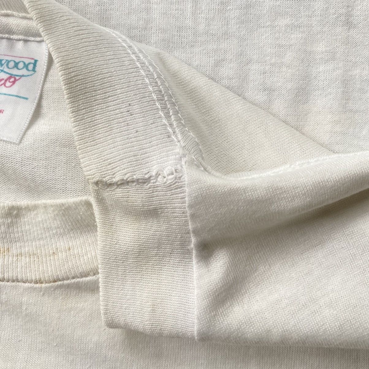 Haze HAZE LWOOD Premo White Logo Print Crew Neck Tee Size US XL / EU 56 / 4 - 20 Thumbnail