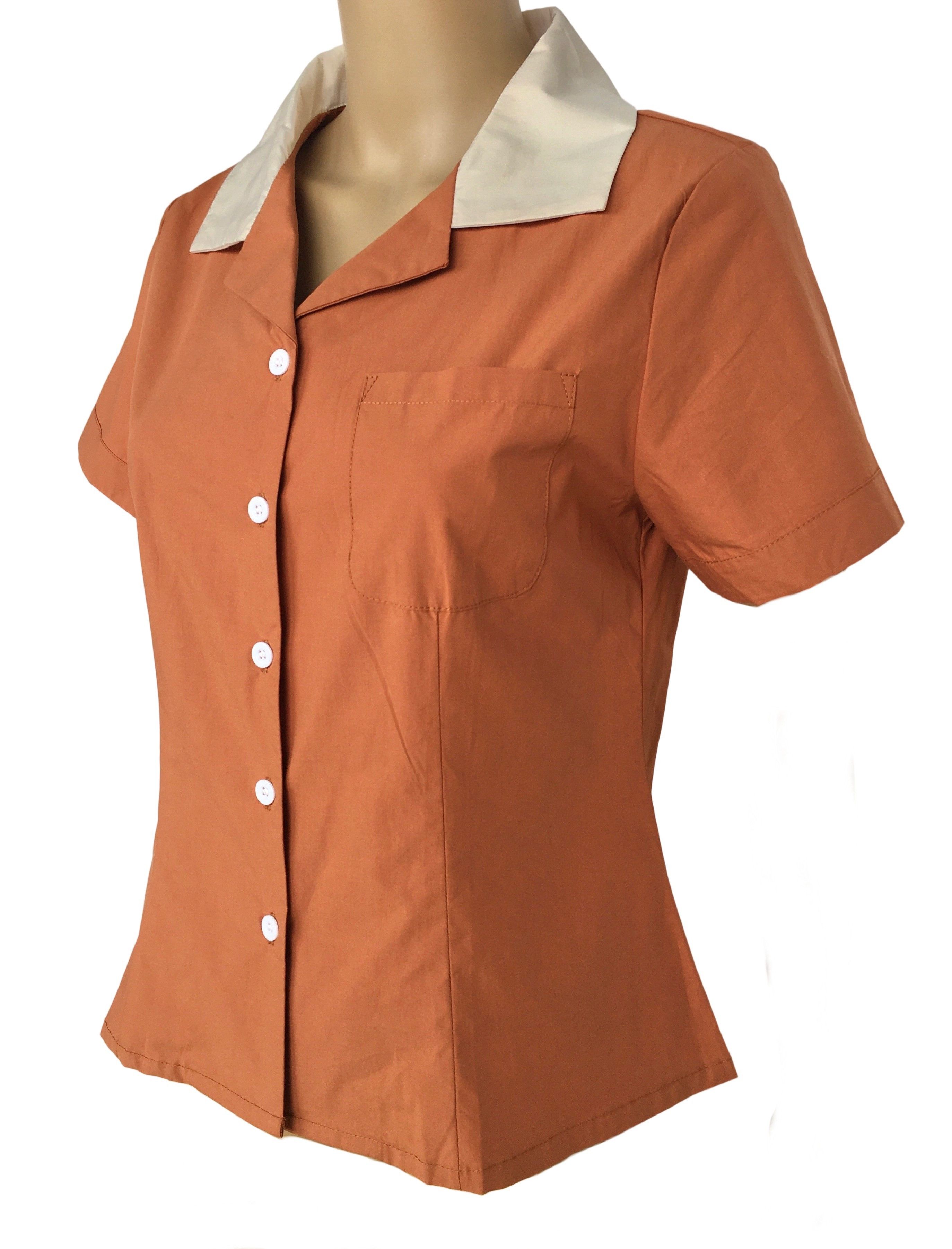 Other Casual Shirts Short Sleeveles Vintage Blouse BrI Size M / US 6-8 / IT 42-44 - 2 Thumbnail