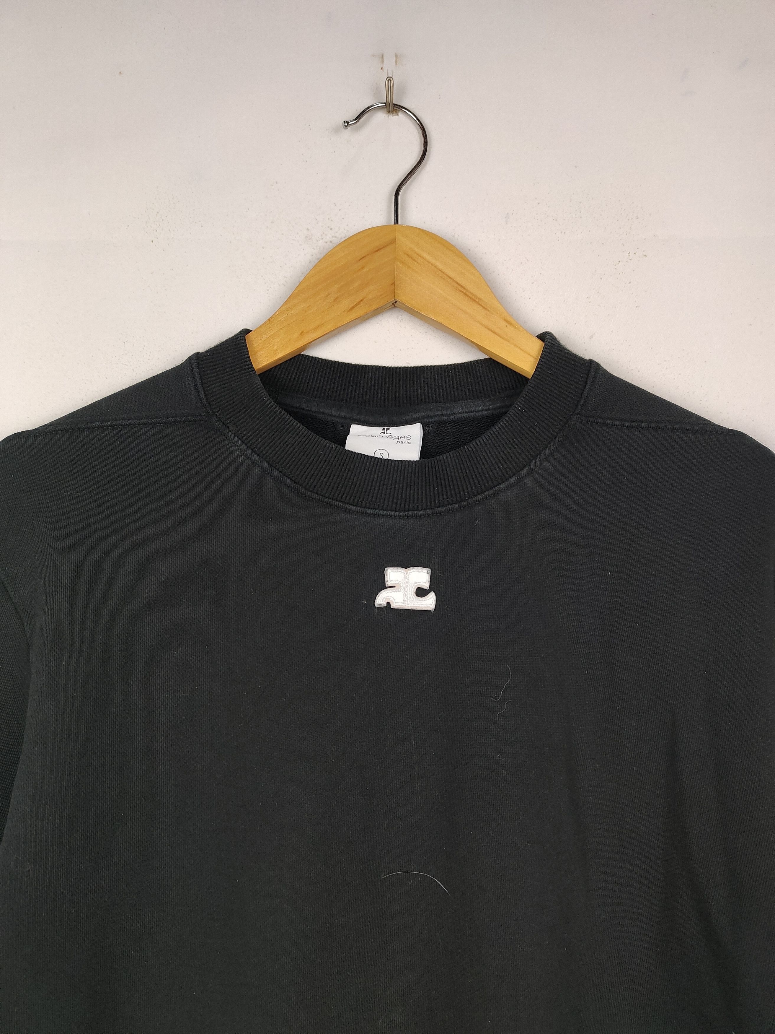 Courreges Courreges Paris Centre Logo Sweatshirt Size US S / EU 44-46 / 1 - 2 Thumbnail