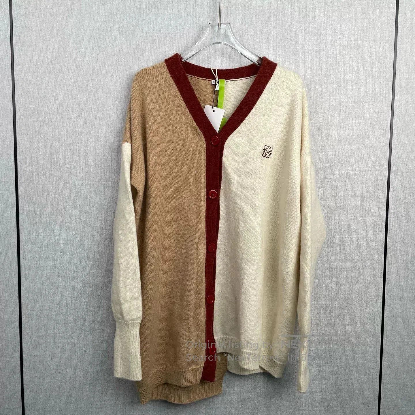 Loewe Loewe Beige Cardigan XS. Size US XS / EU 42 / 0 - 1 Thumbnail