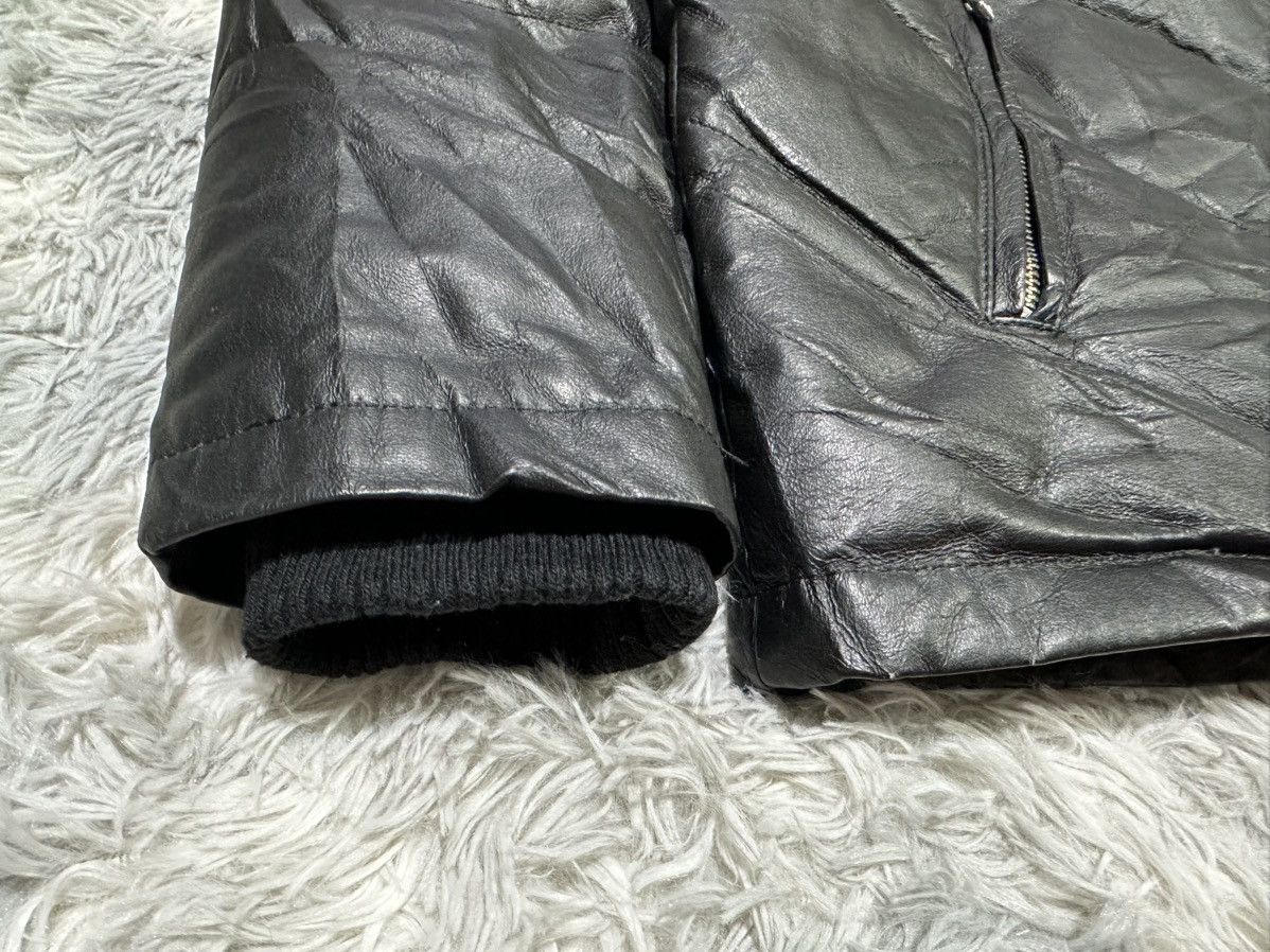 JACKROSE 🔥Y2K Archive Jackrose Fur Collar Pigskin Leather Down Jacket Size US L / EU 52-54 / 3 - 5 Thumbnail