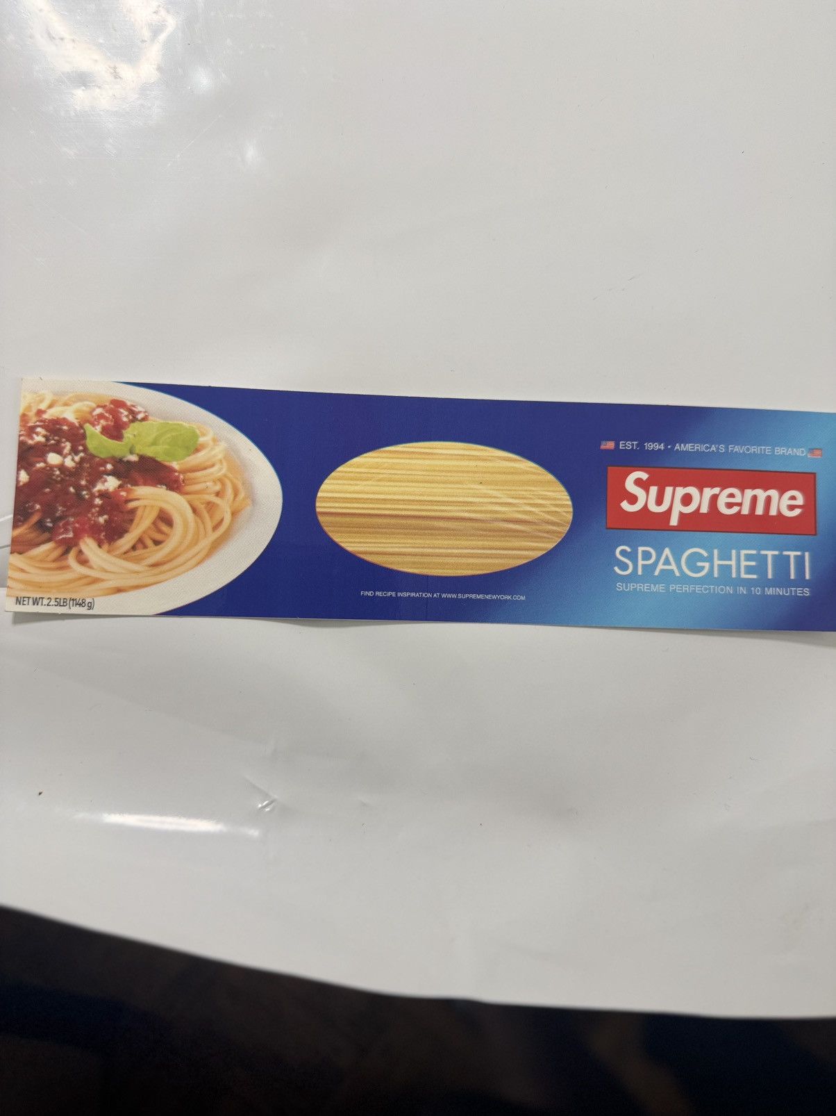 Supreme Supreme Spaghetti Box Logo Sticker Size ONE SIZE - 1 Preview