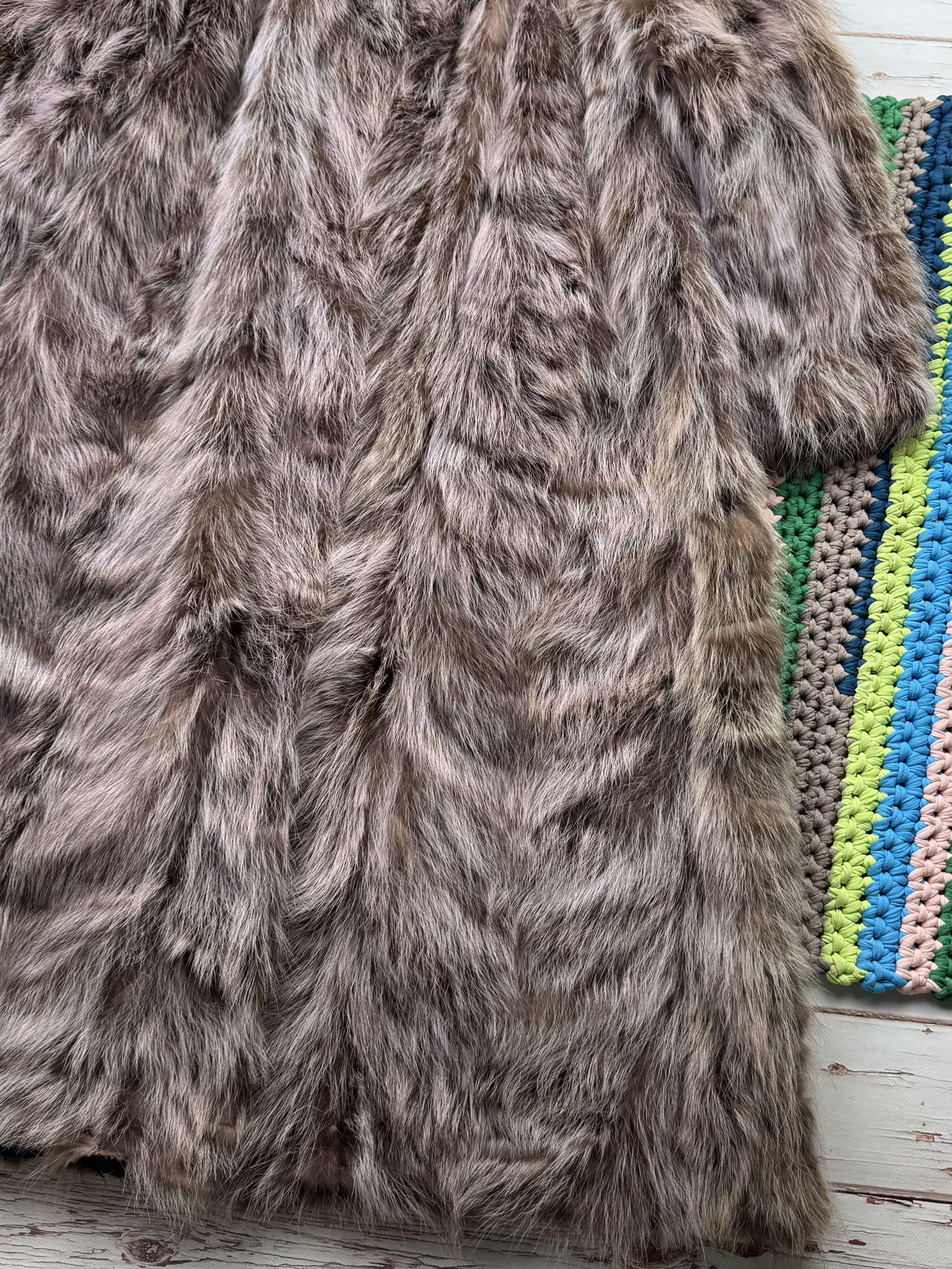 Japanese Brand Vintage Real Fur Coat (D15) Size US S / EU 44-46 / 1 - 5 Thumbnail