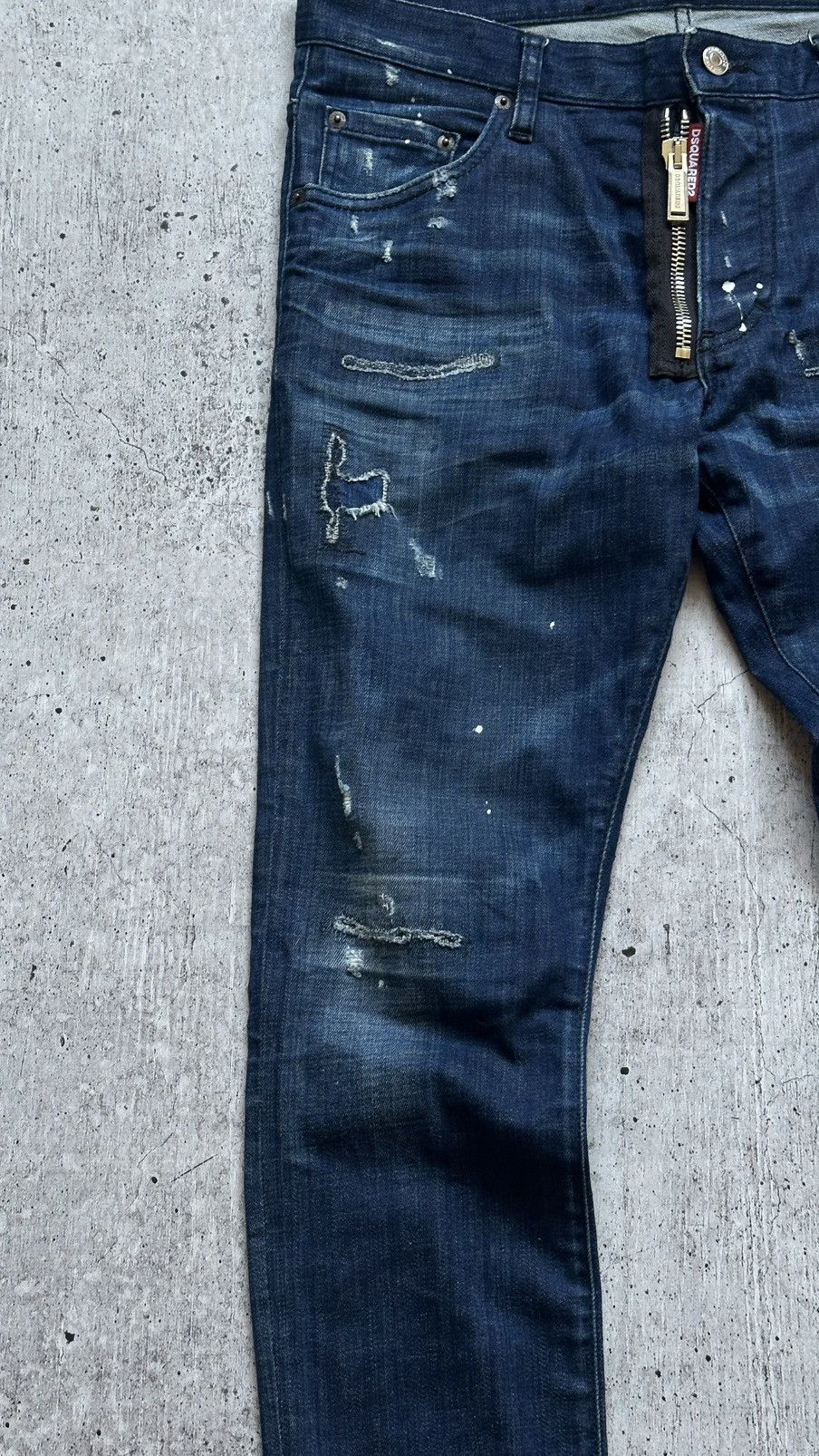 Dsquared2 Dsquared2 Skater Distressed Denim Jeans Pants Size US 32 / EU 48 - 3 Thumbnail